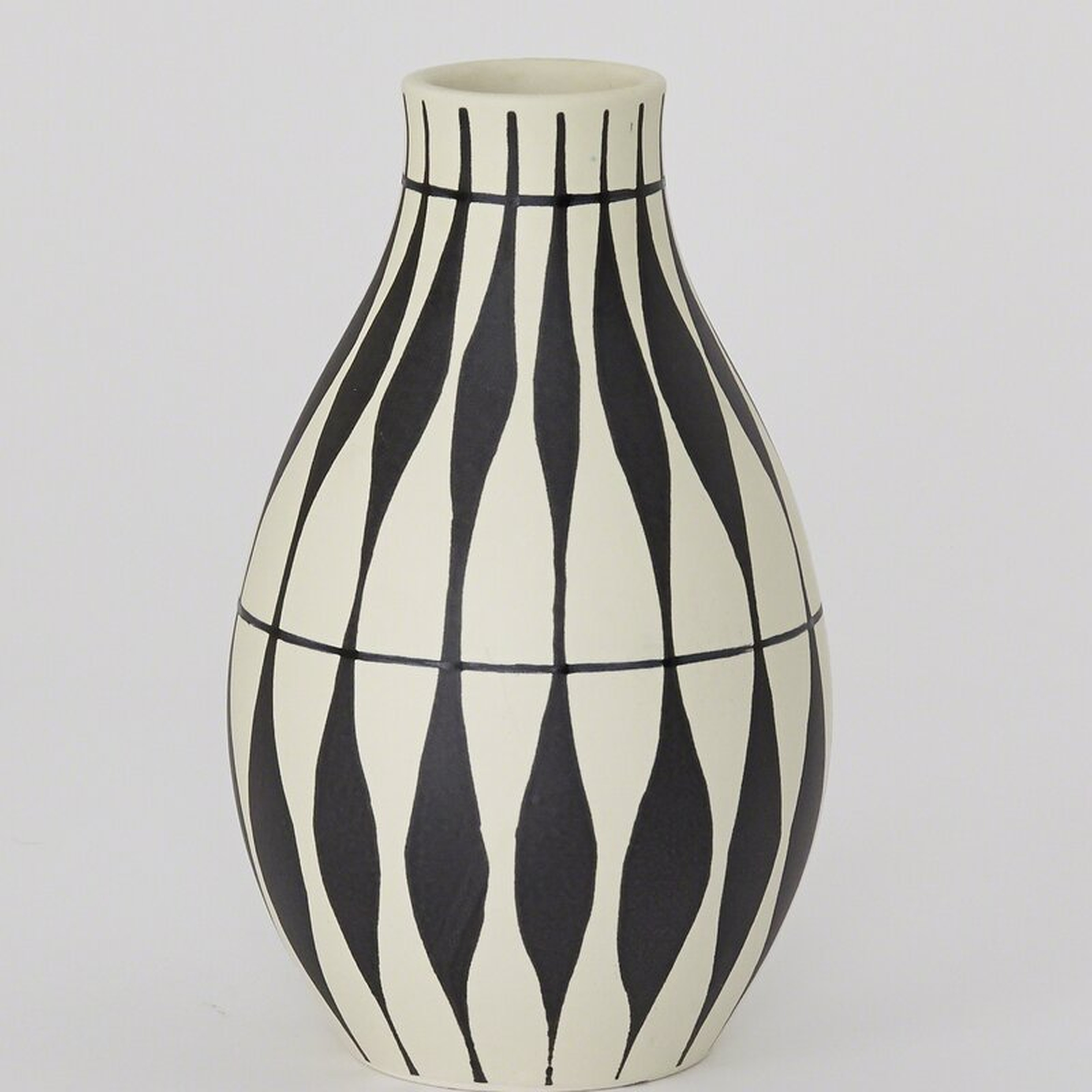 Global Views Napoli Vase-Leaf Pattern - Perigold