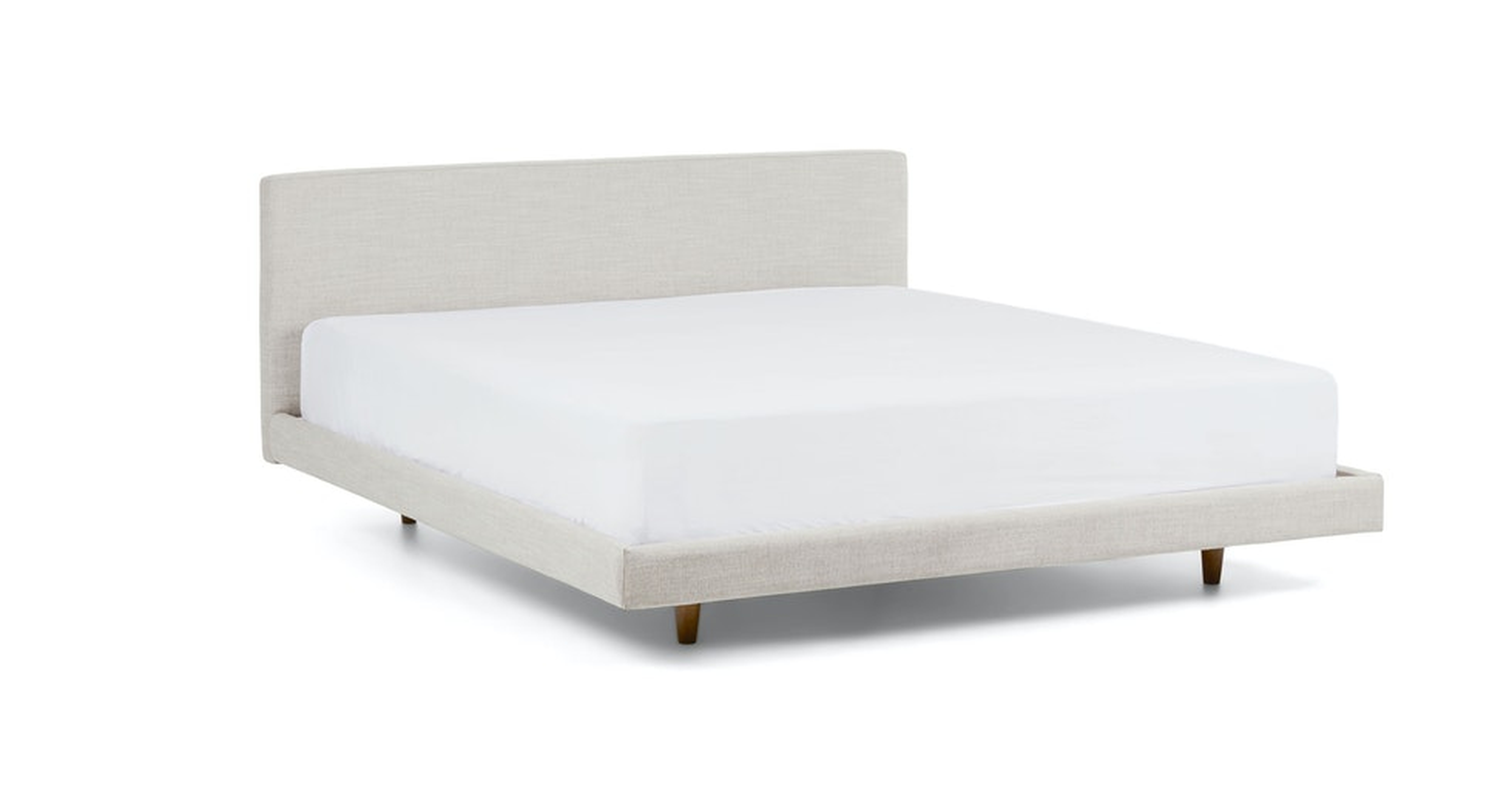 Tessu Clay Taupe California King Bed - Article