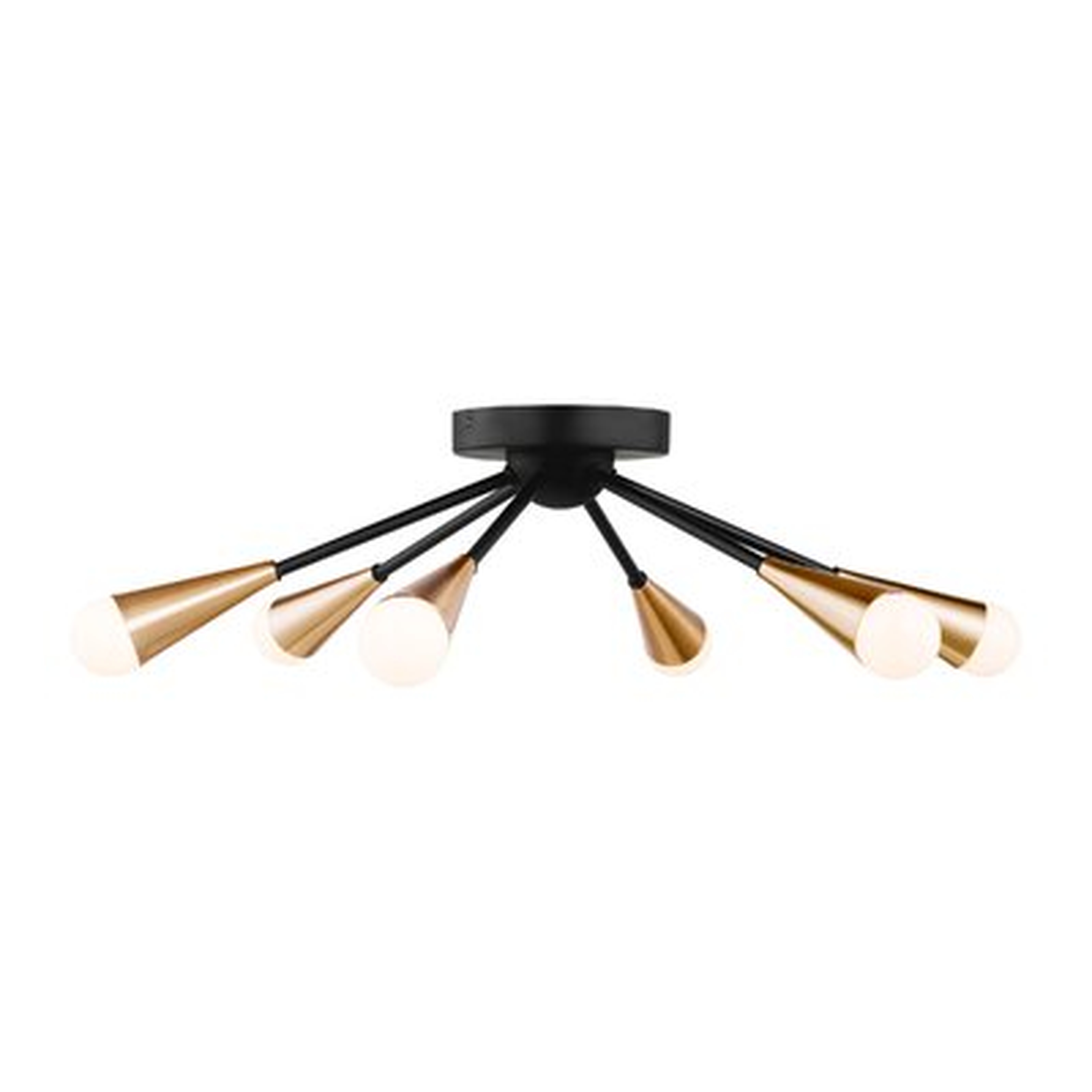 Andrea Semi Flush Mount - Wayfair
