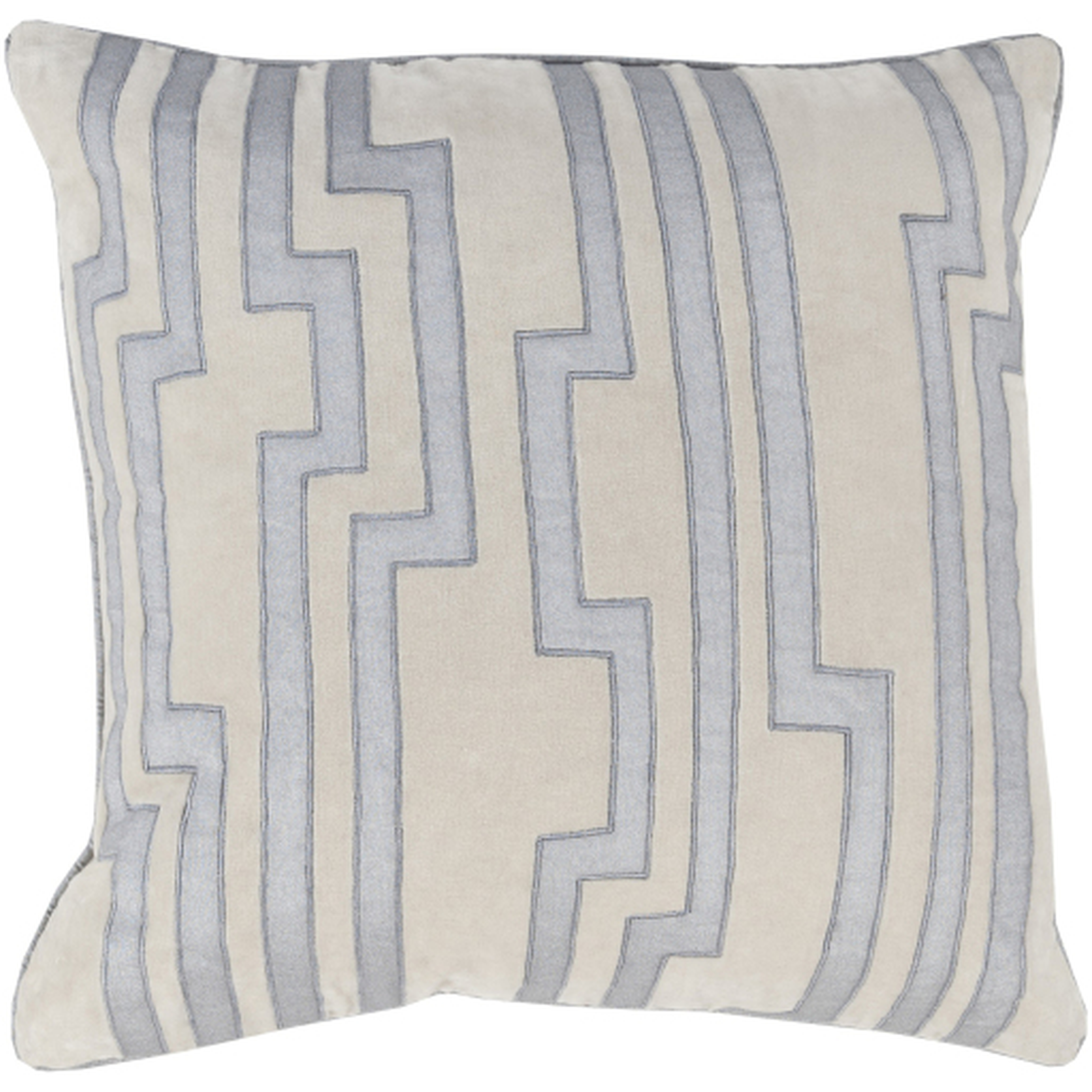 Velocity COV-004 18"L x 18"W Pillow Cover - Surya