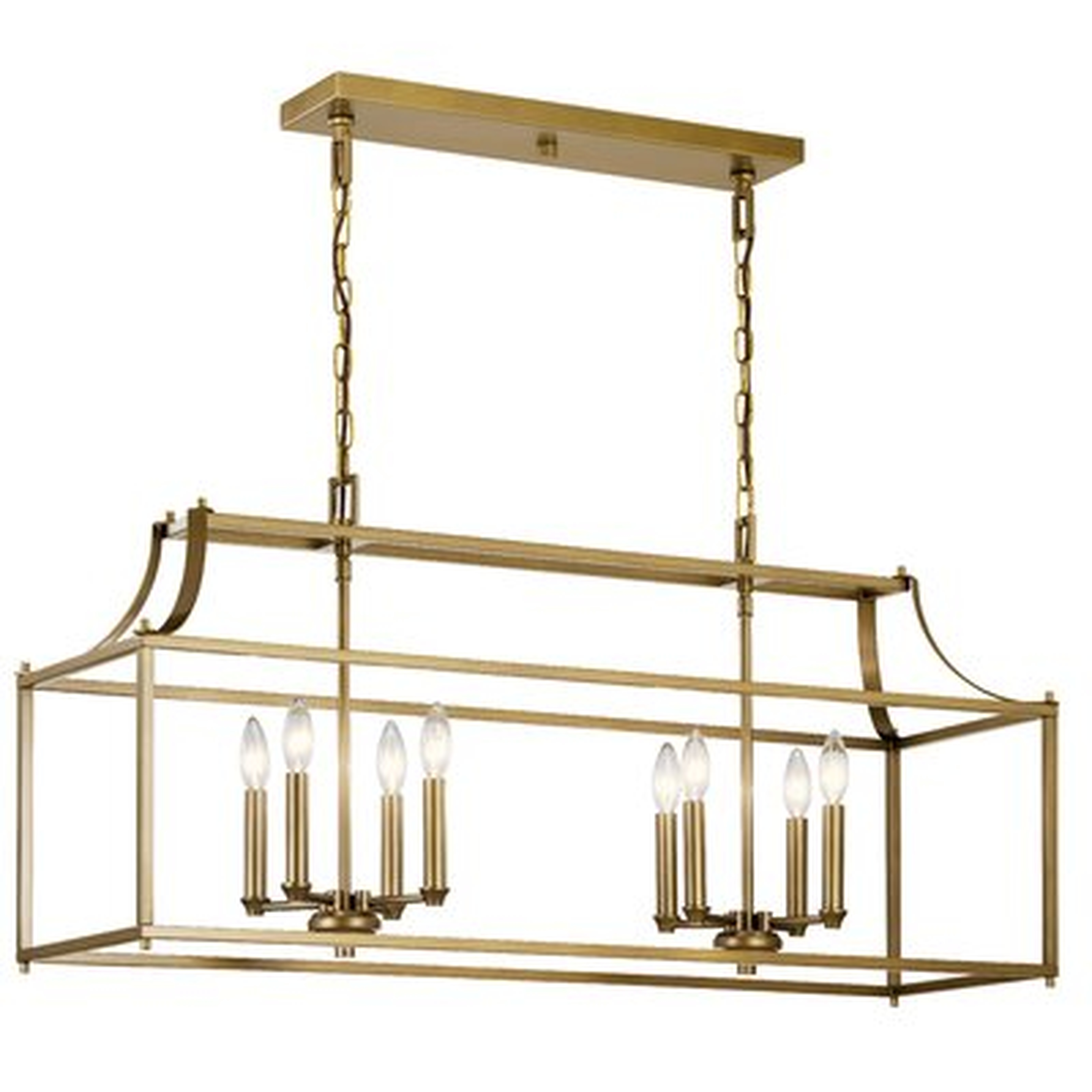 Anadelia Linear Chandelier 8Lt - Wayfair