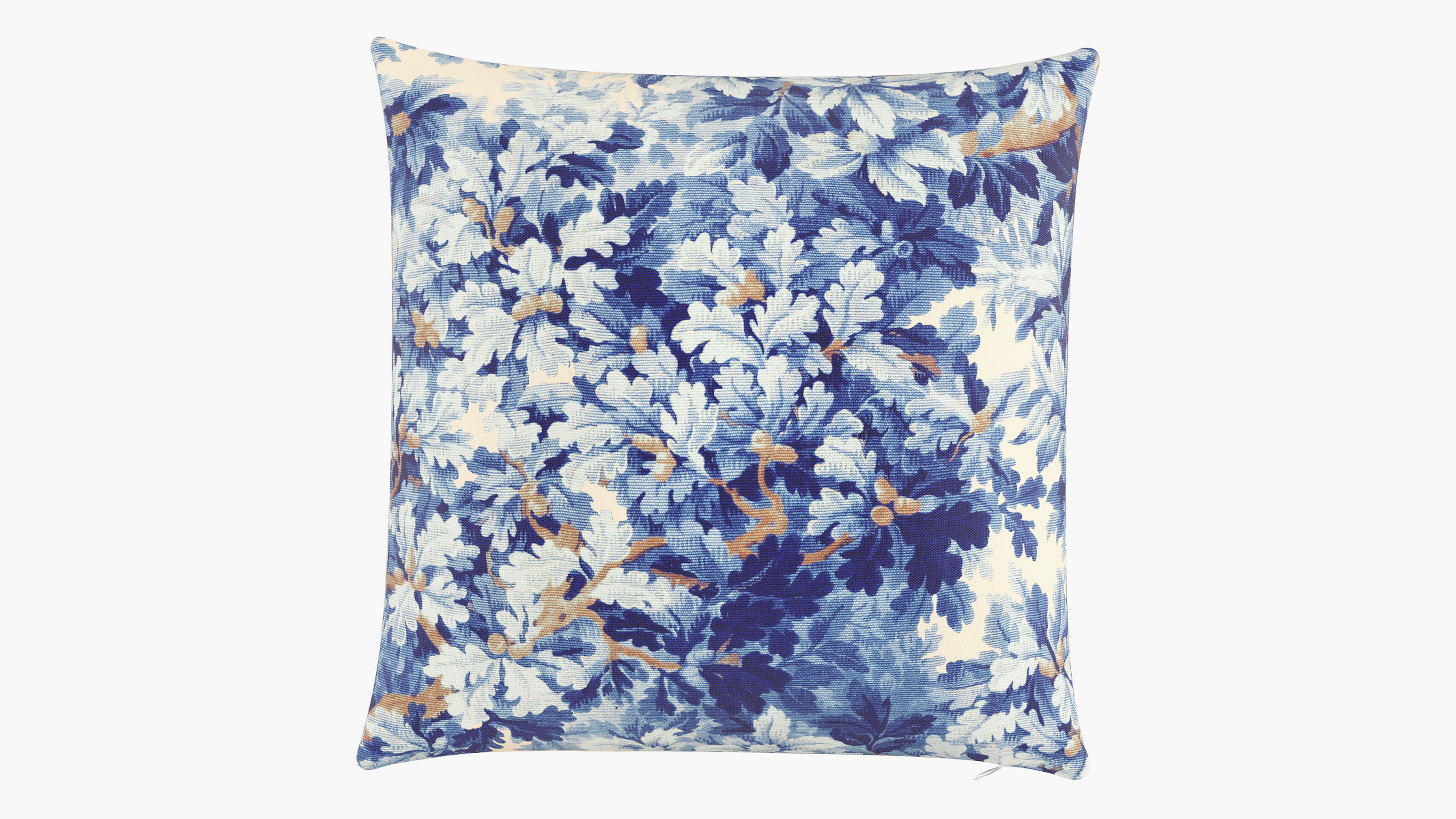 Throw Pillow 22", Limoges Bois De Chene, 22" x 22" - The Inside