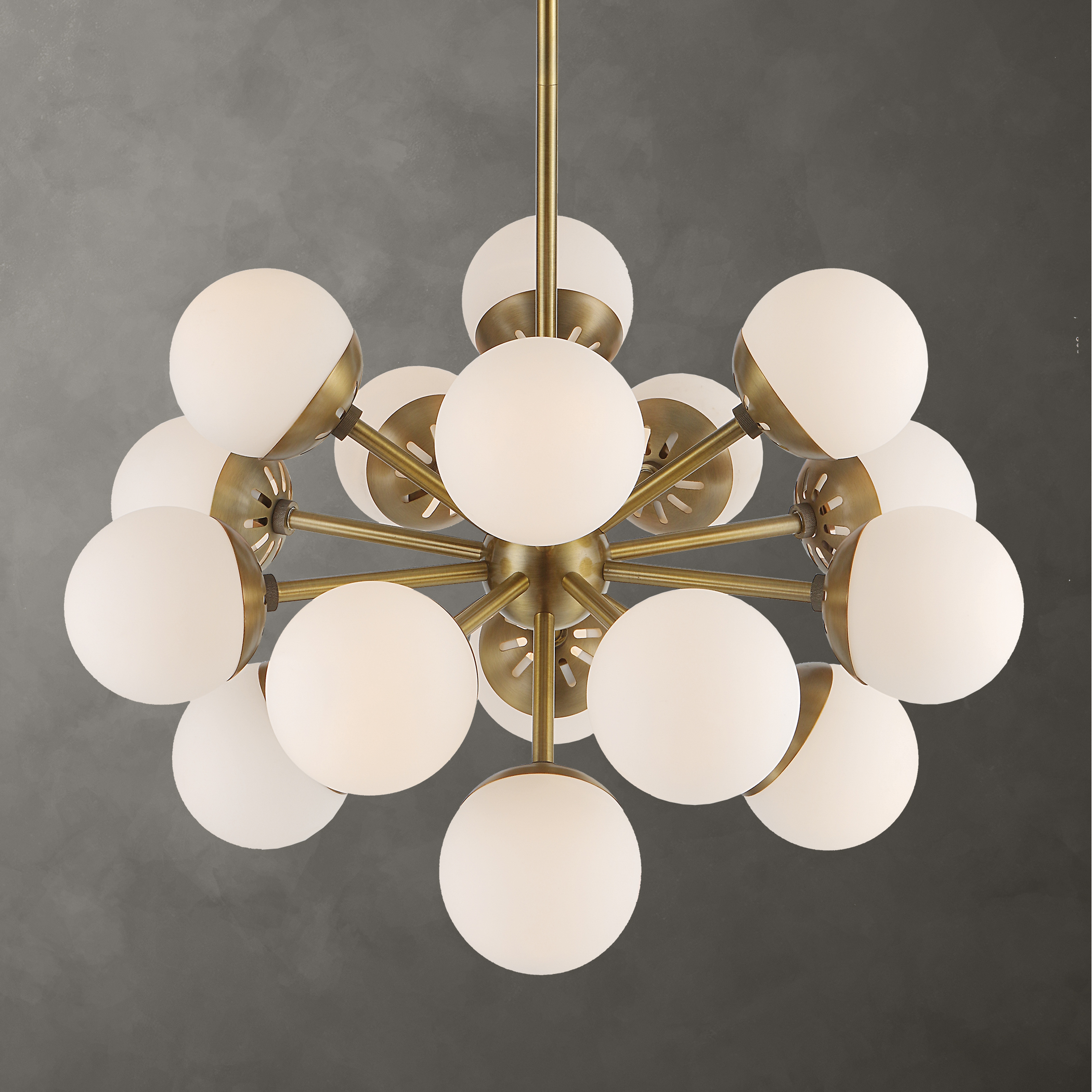 Droplet 16 Light Sputnik Chandelier - Uttermost