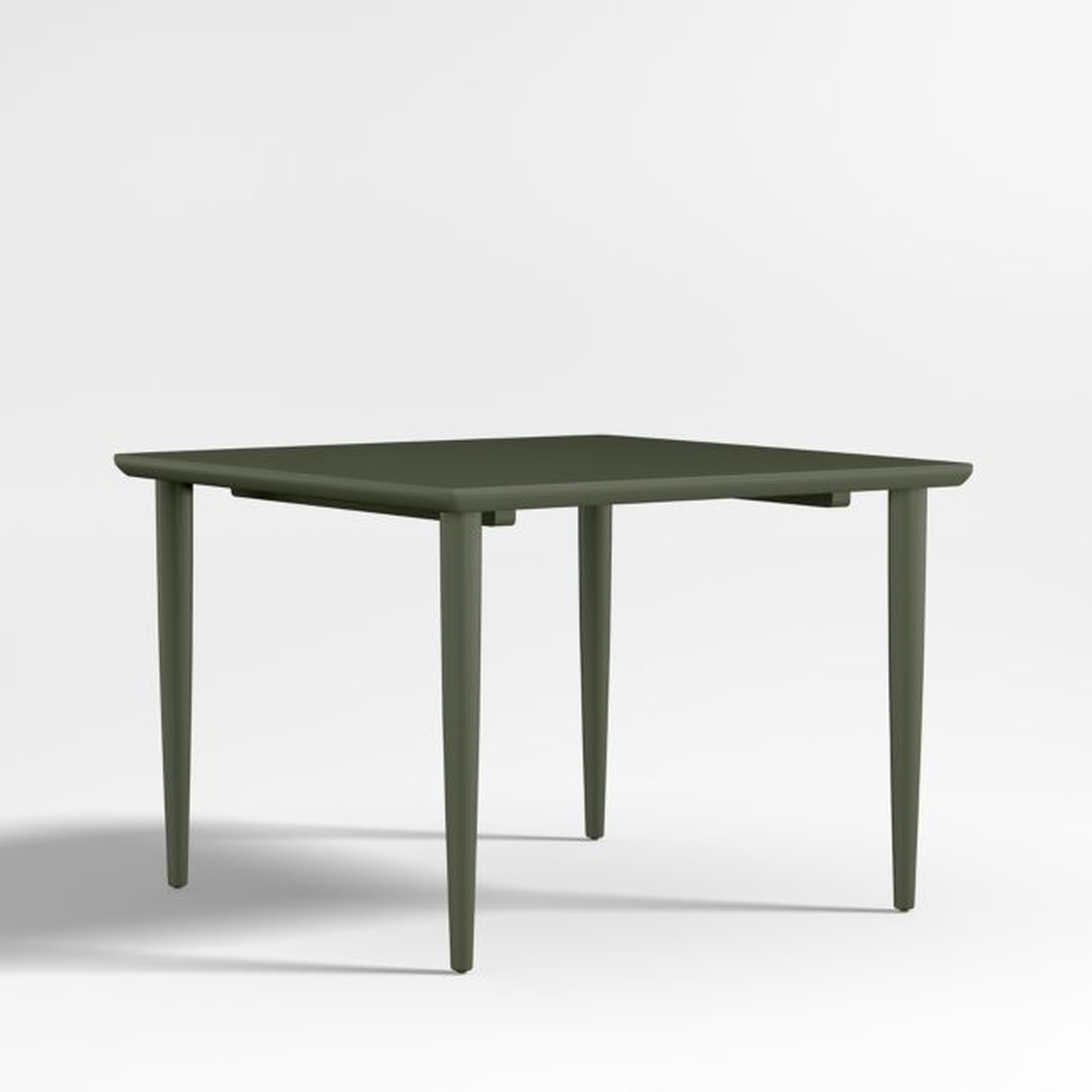 Hampshire Olive Green Wood Square Kids Play Table - Crate & Kids
