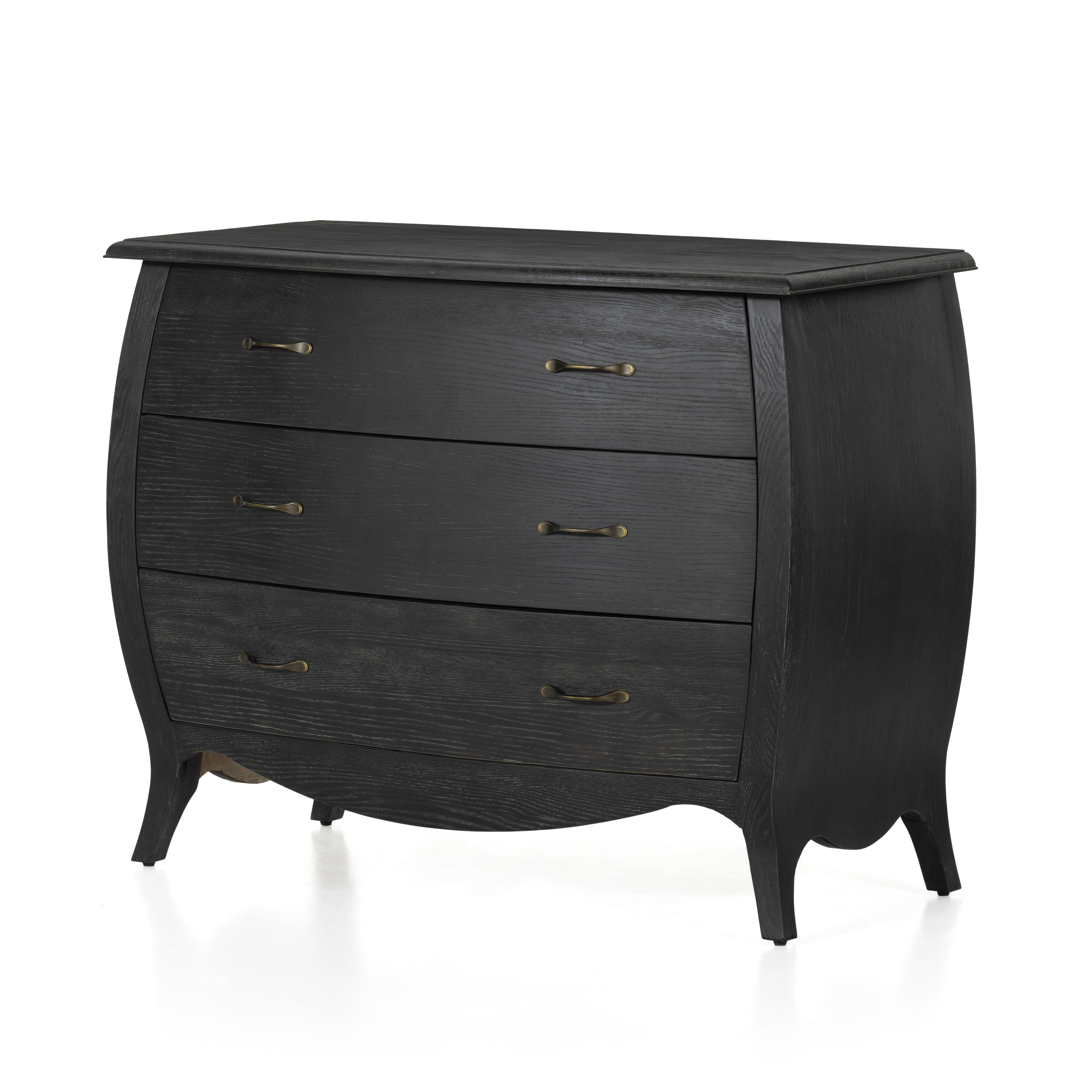 Antoinette Chest-Distressed Black - Four Hands