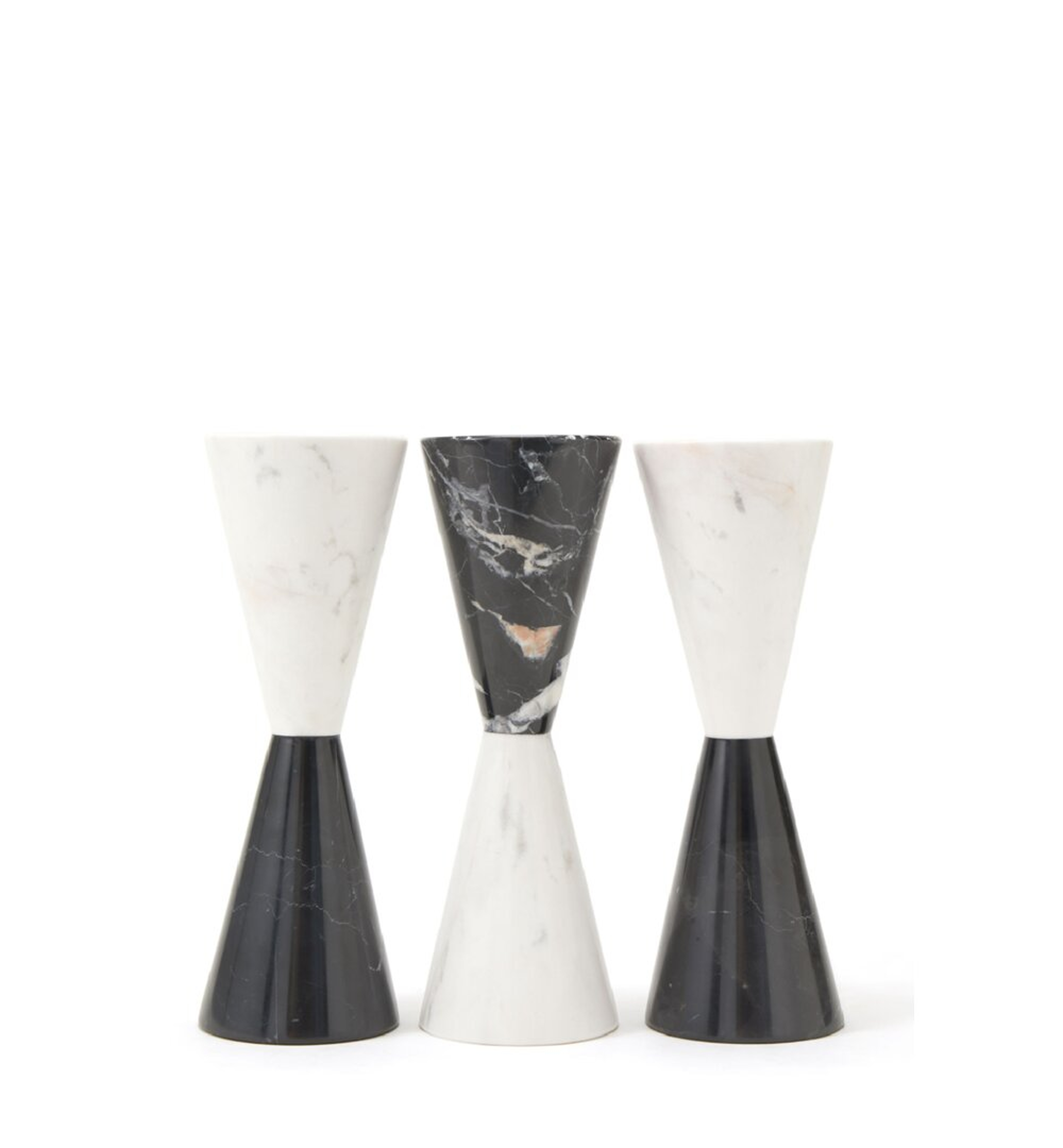 Liang & Eimil 3 Piece Marble Tabletop Candlestick Set - Perigold