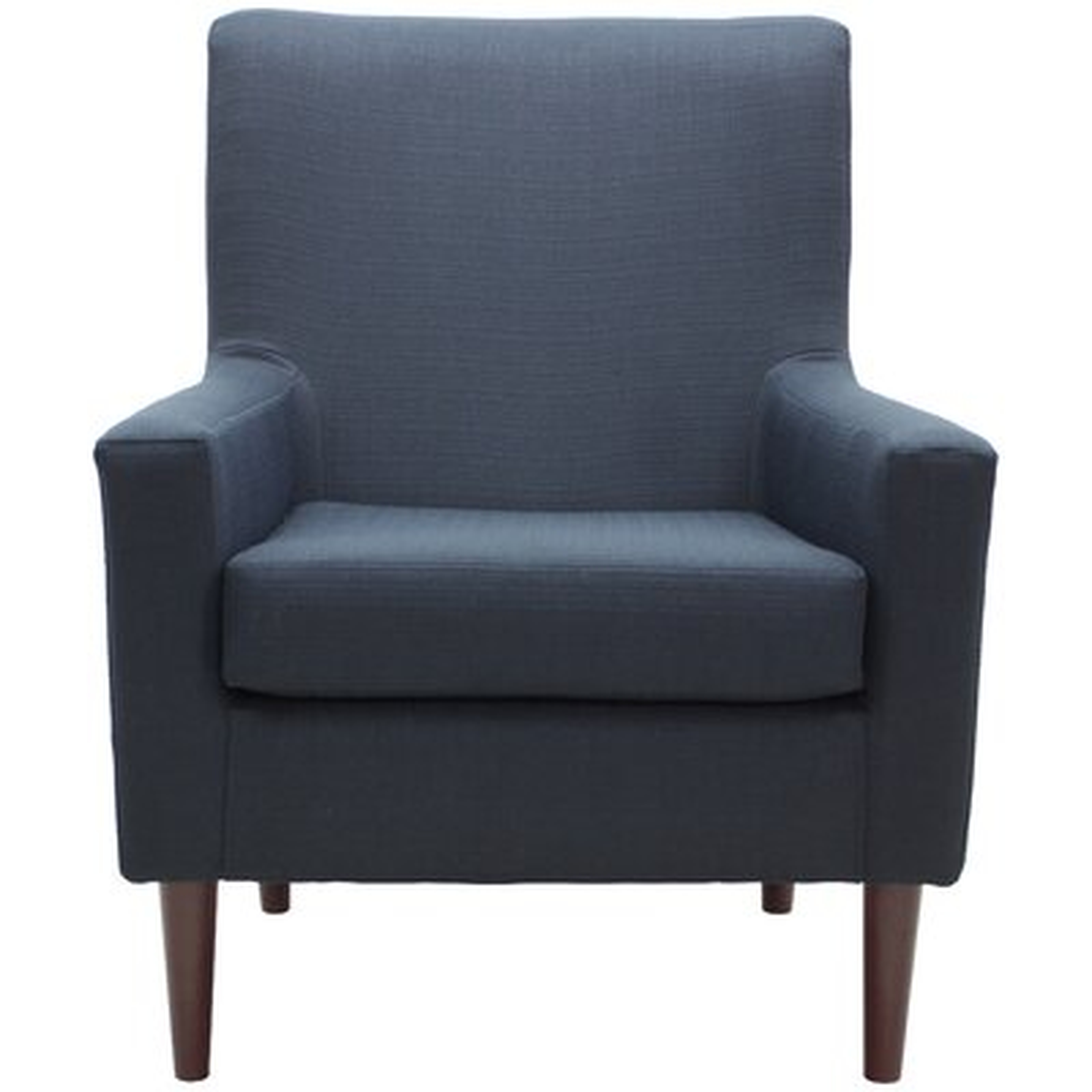 Donham Polyester Lounge Chair, Midnight Blue - Wayfair