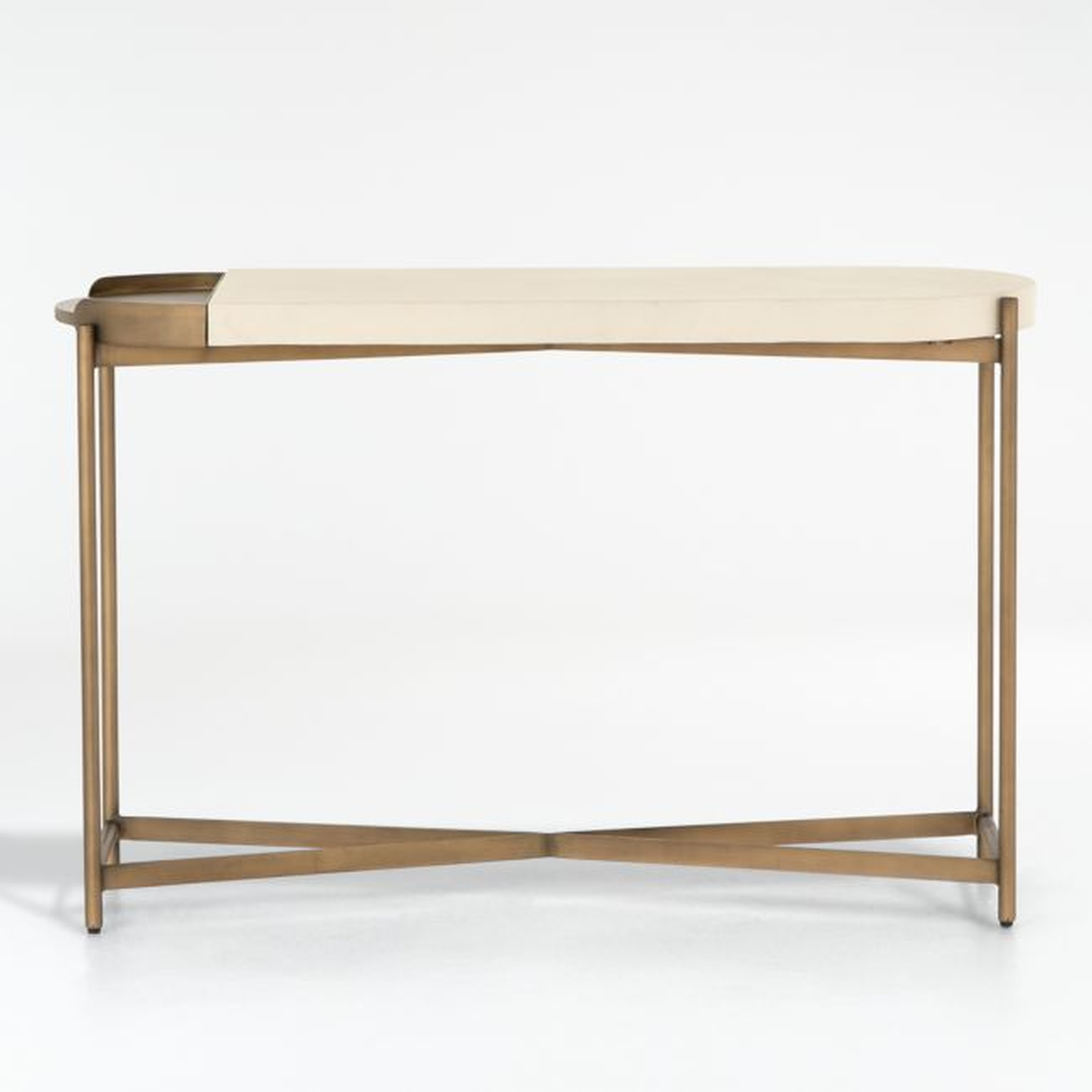 Laurie White Console Table - Crate and Barrel