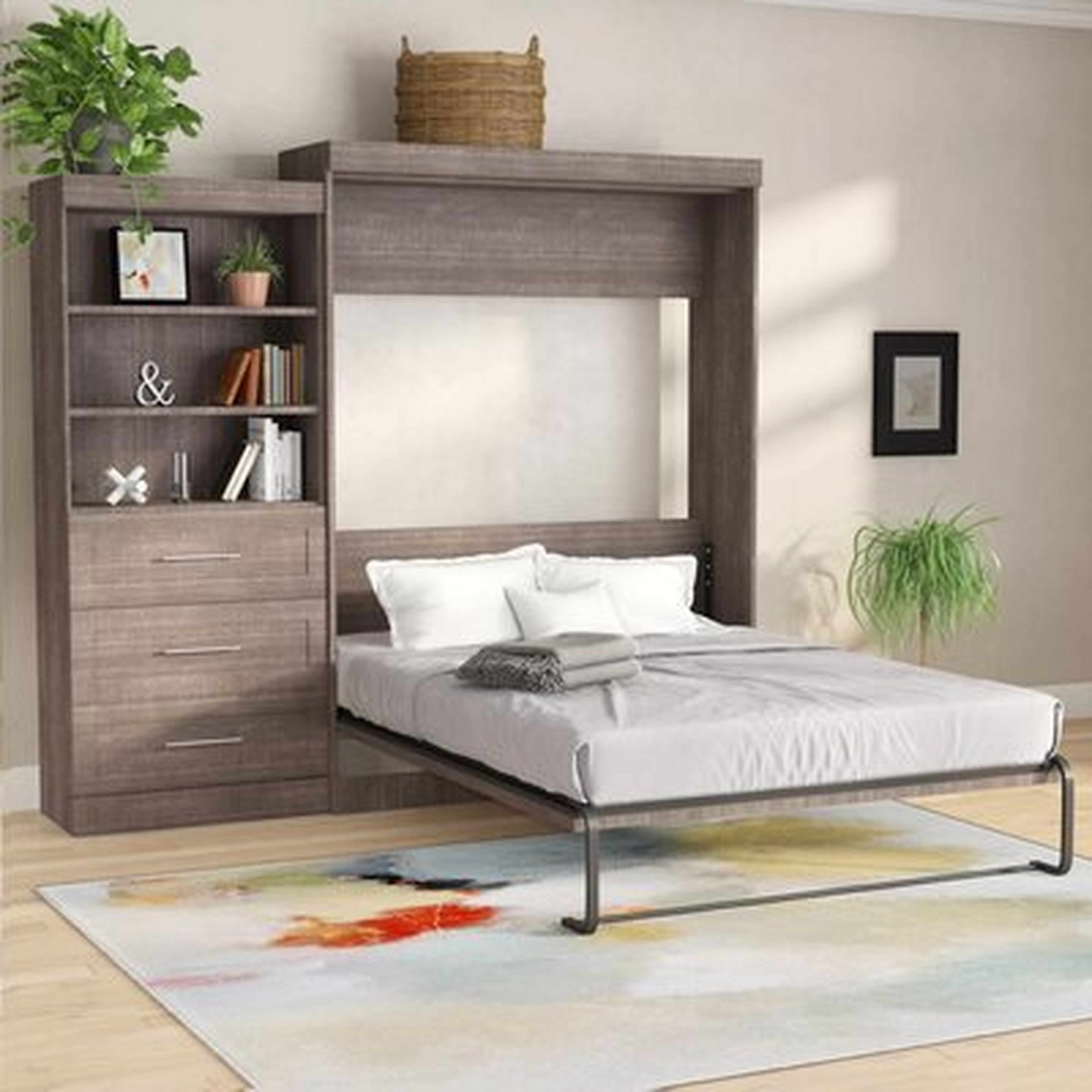 Walley Storage Murphy Bed - Wayfair