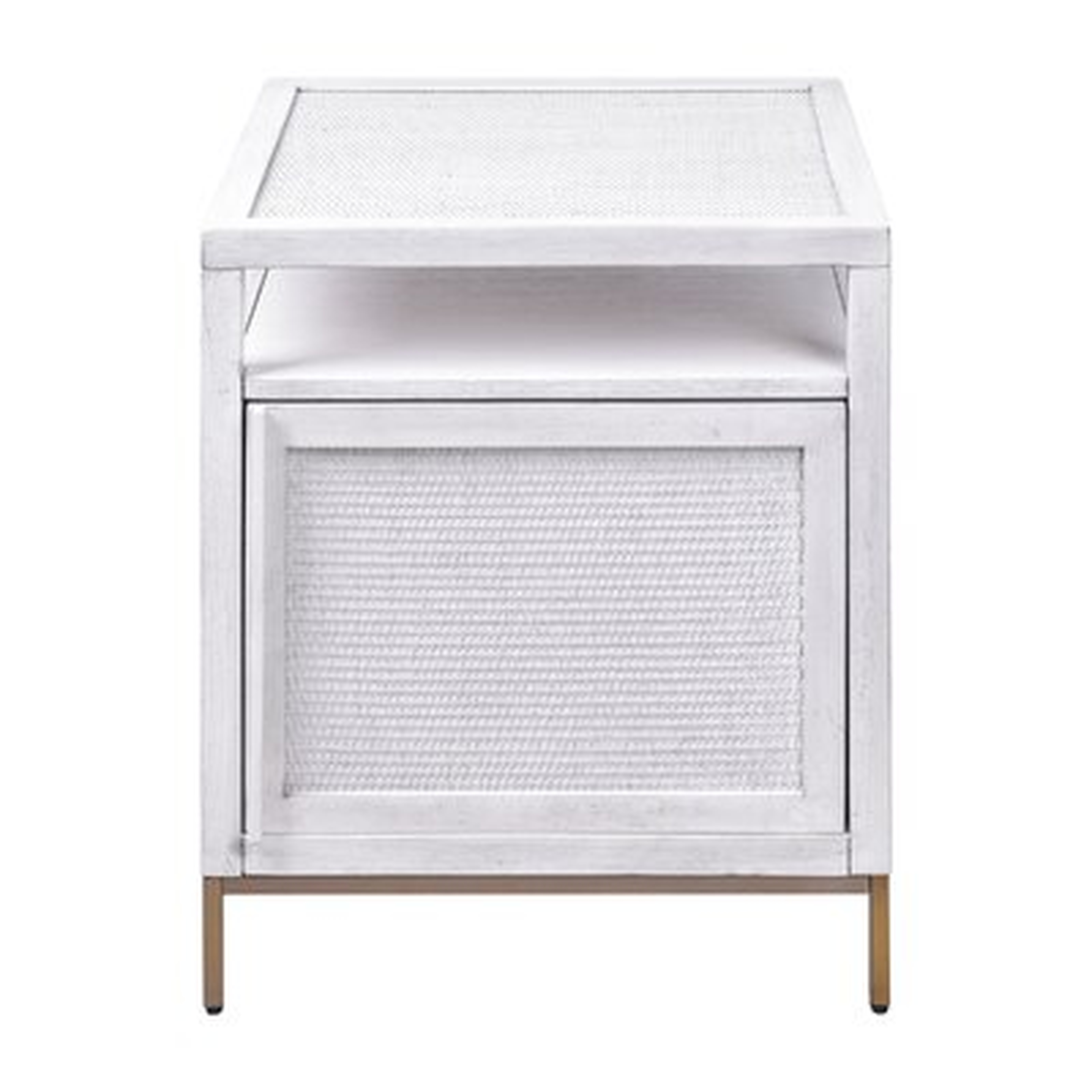 Delancey End Table with Storage - Wayfair