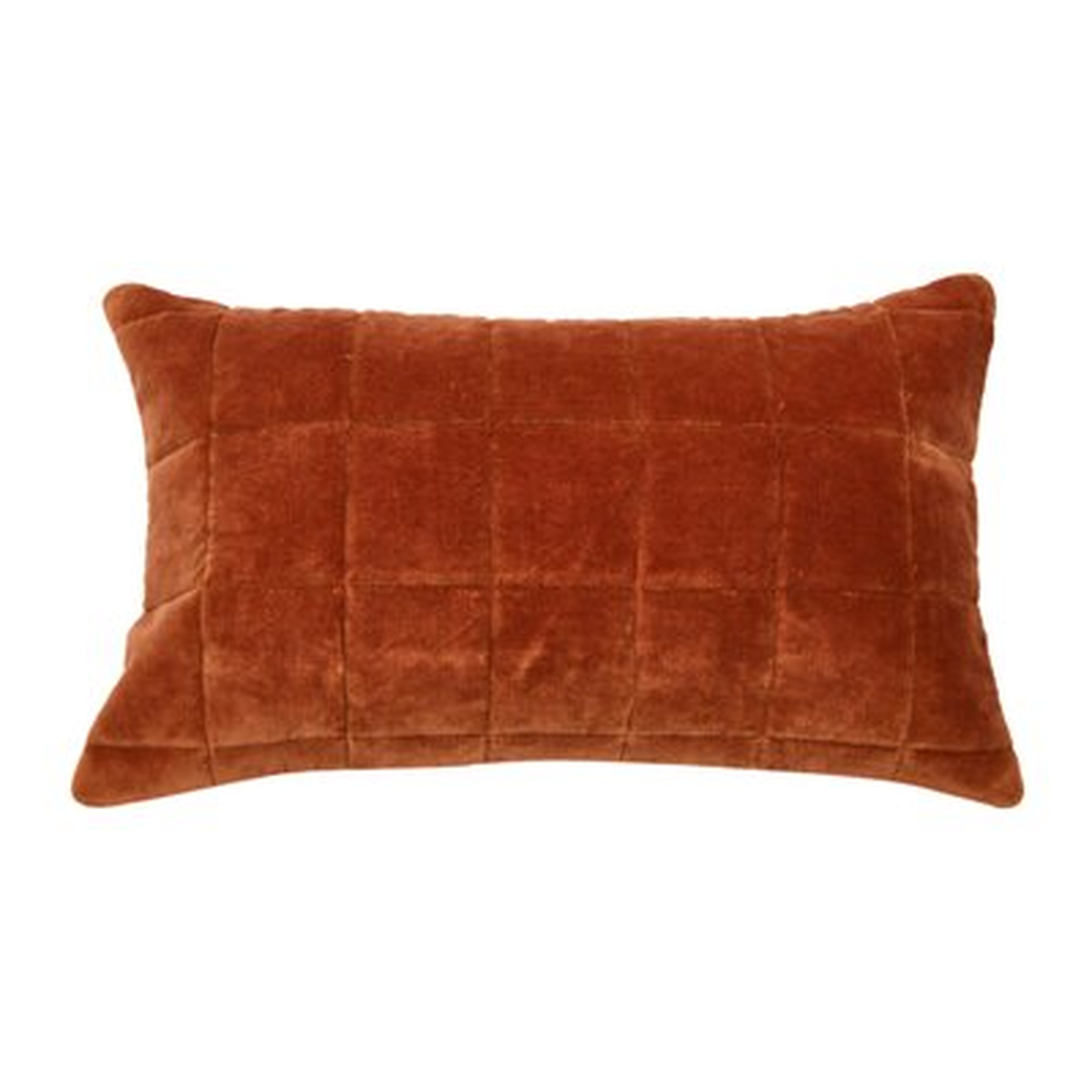 Dakotai Cotton Lumbar Pillow Cover & Insert - AllModern