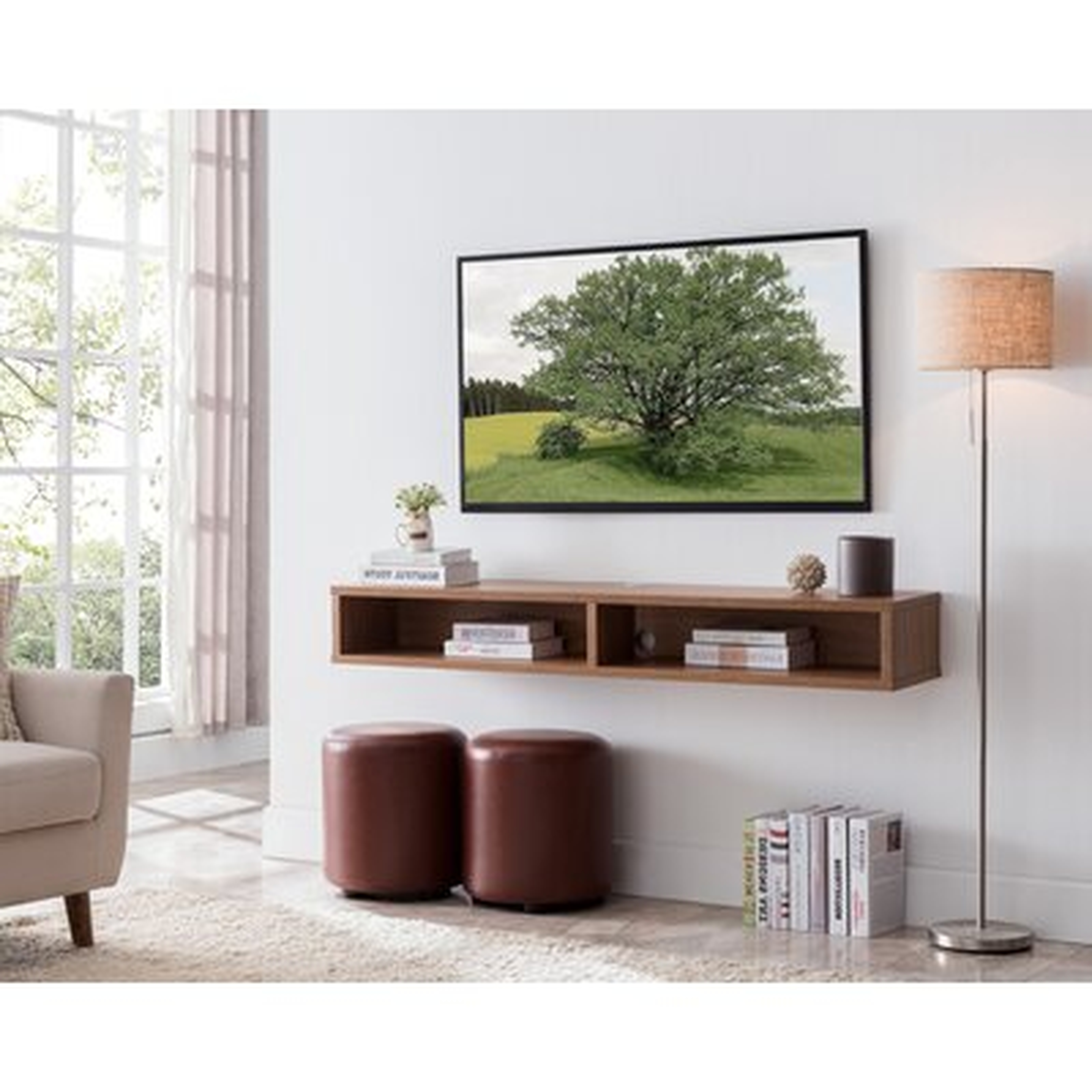Kist Floating TV Stand for TVs up to 70" - Wayfair