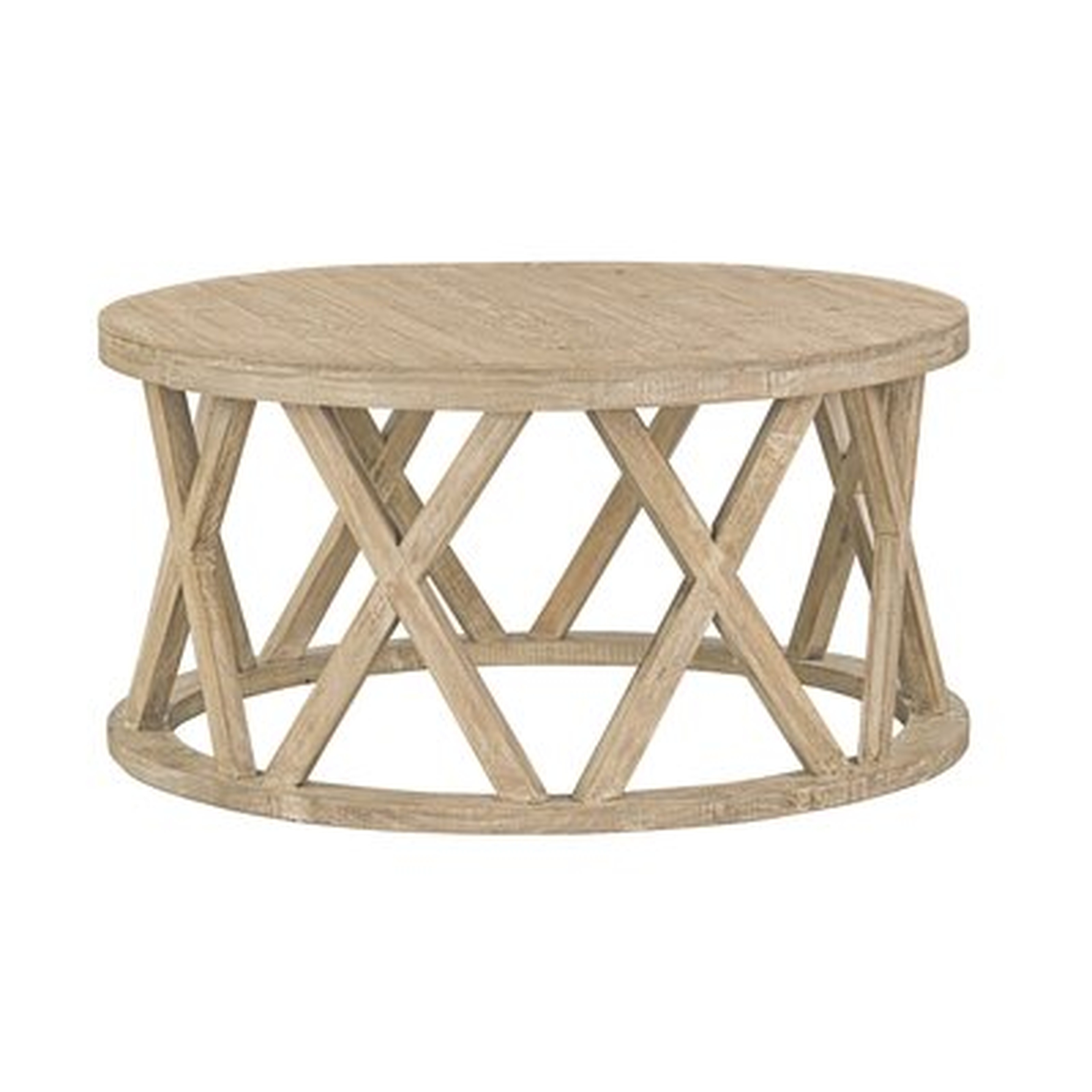 Solid Wood Frame Coffee Table - Wayfair
