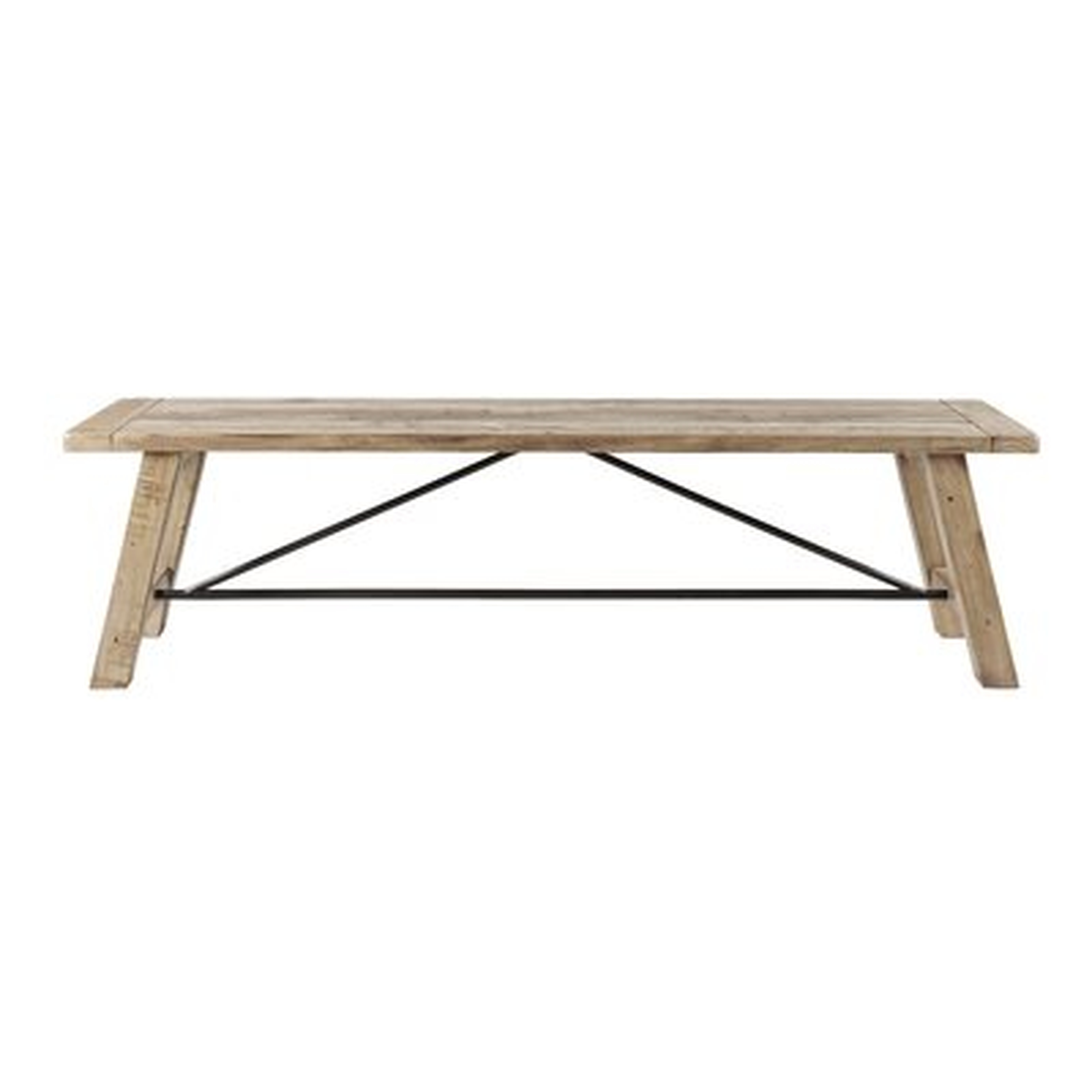 Maiorano Wood Bench - Wayfair