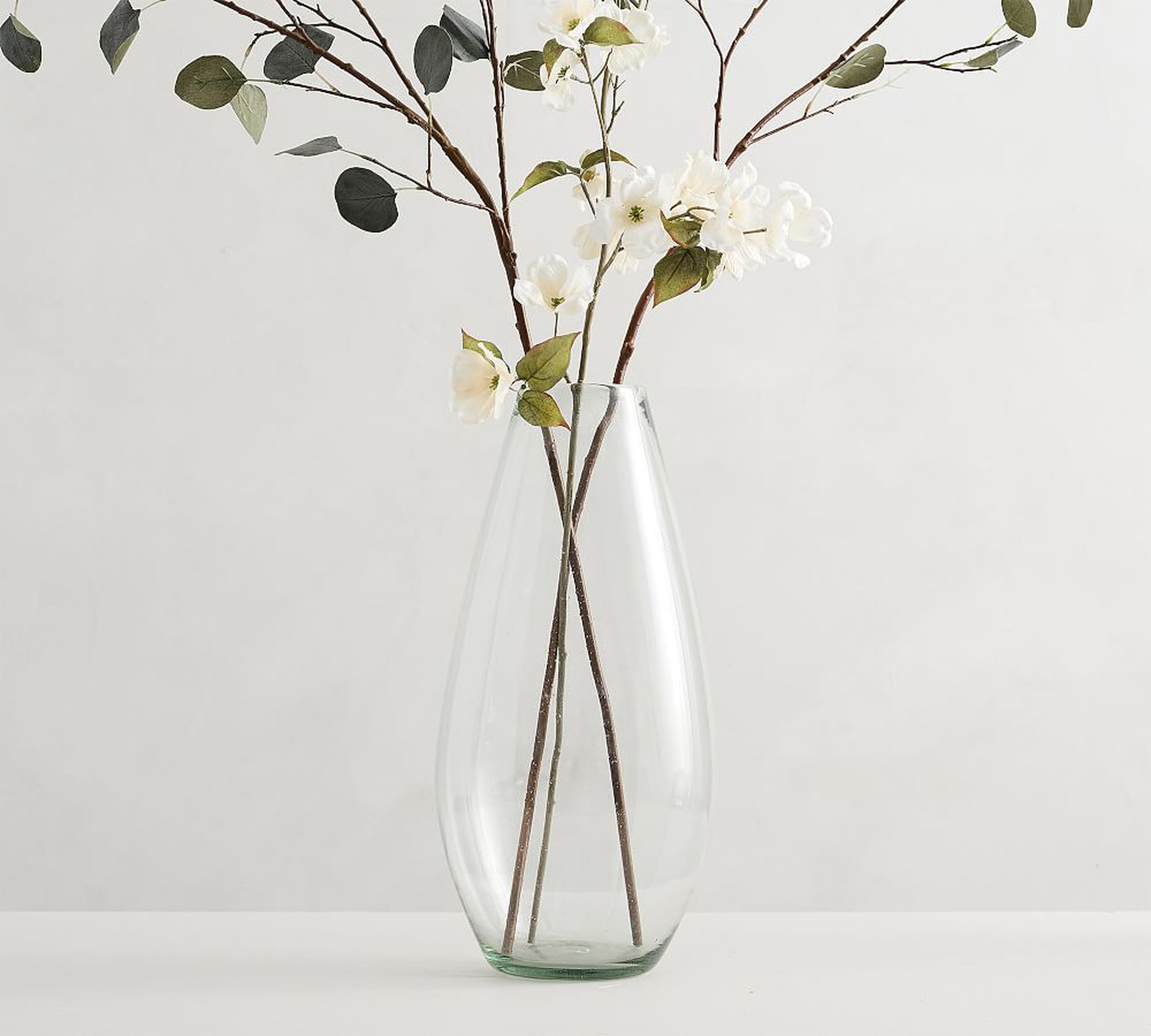 Nouvel Recycled Glass Vases, Tall - Pottery Barn