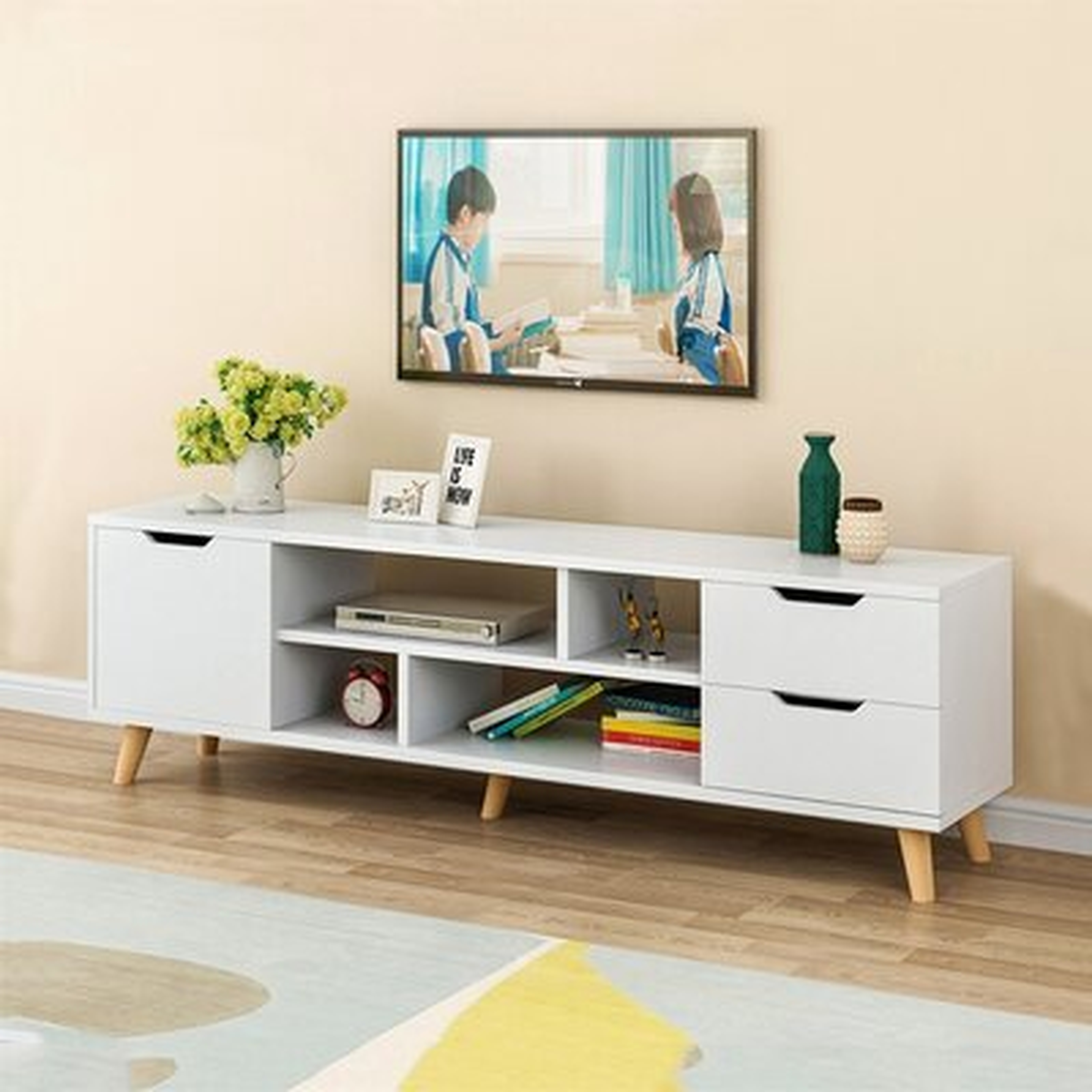Monsour TV Stand for TVs up to 65" - Wayfair