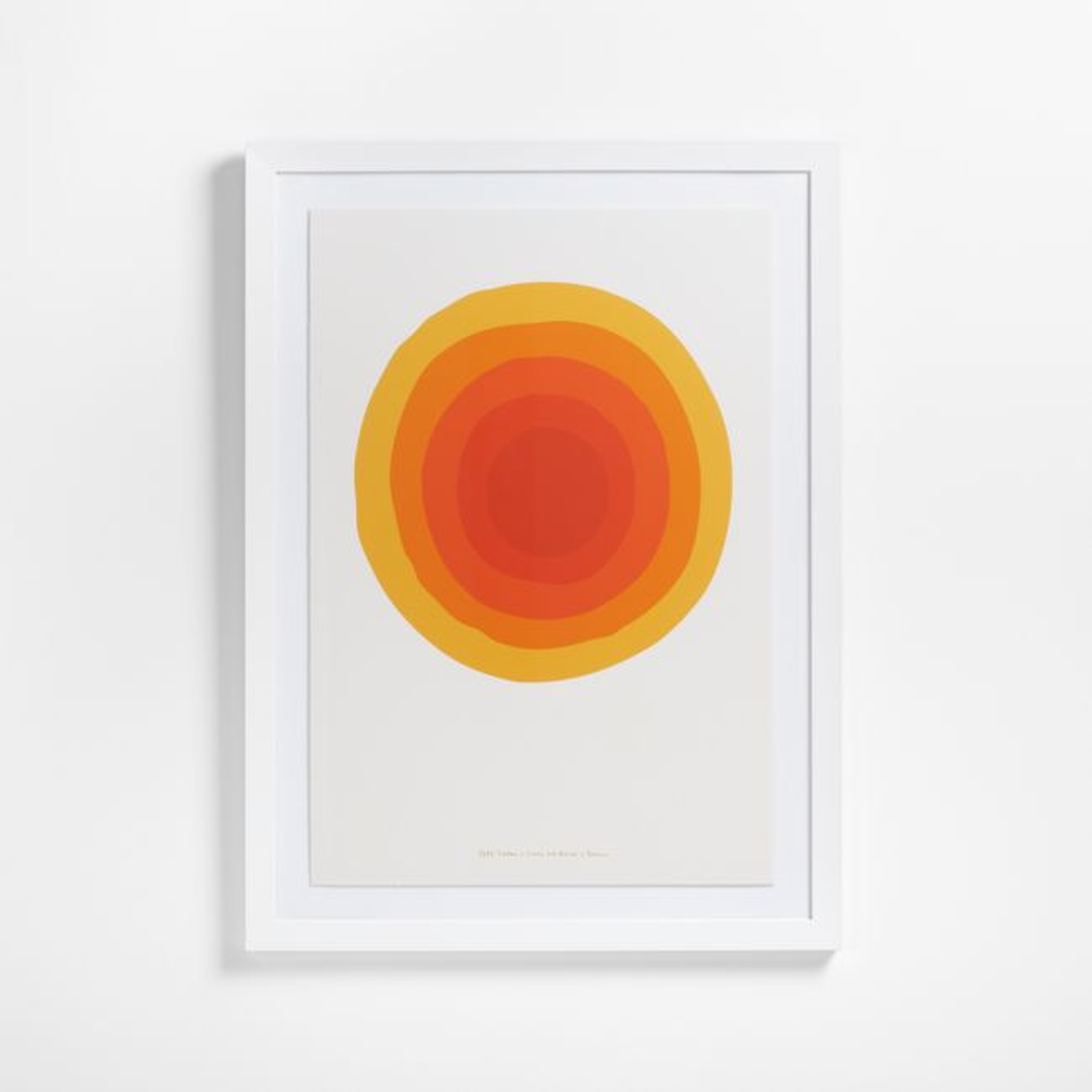 Sol Large Framed Wall Art - Crate & Kids