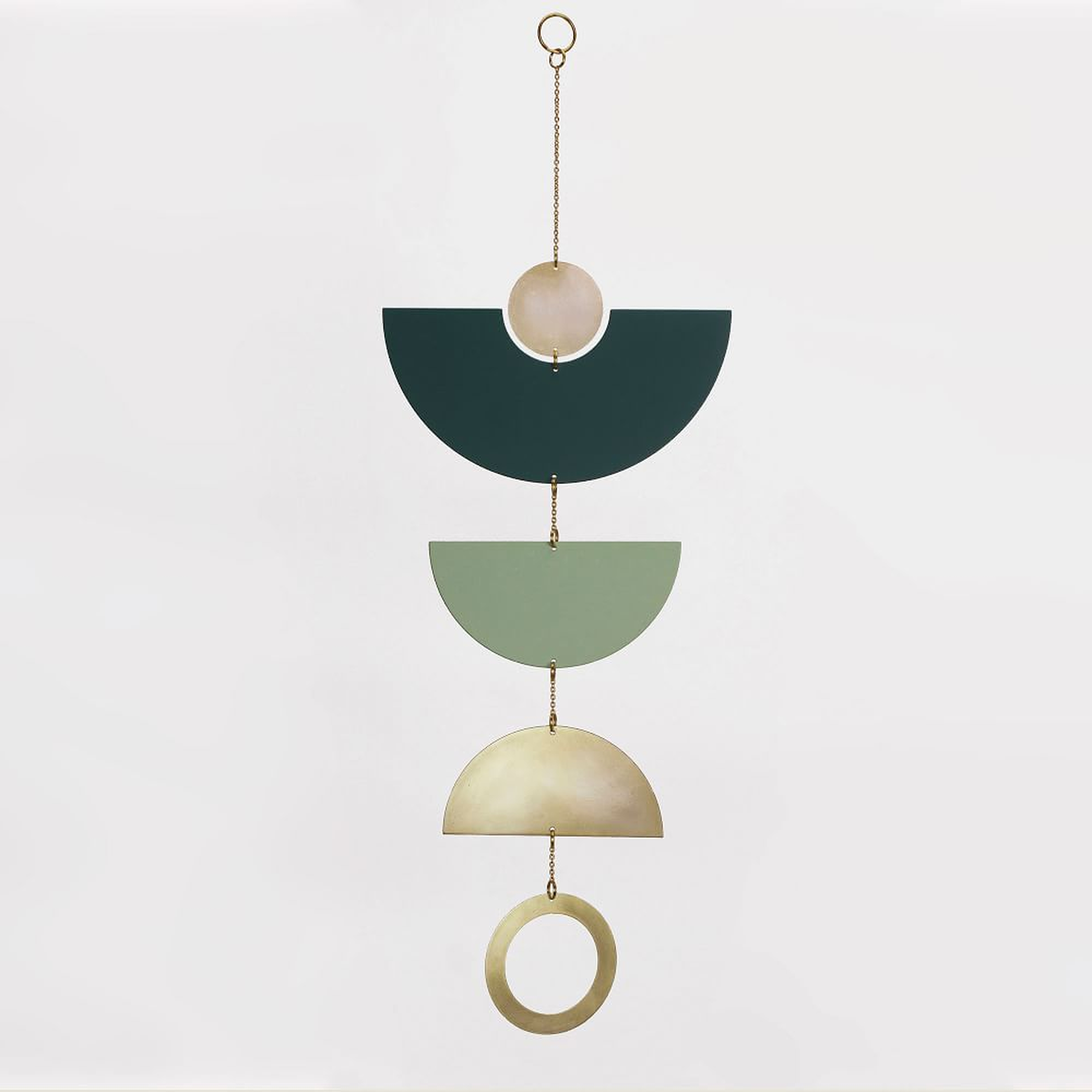 Frond Wall Hanging, Brass - West Elm
