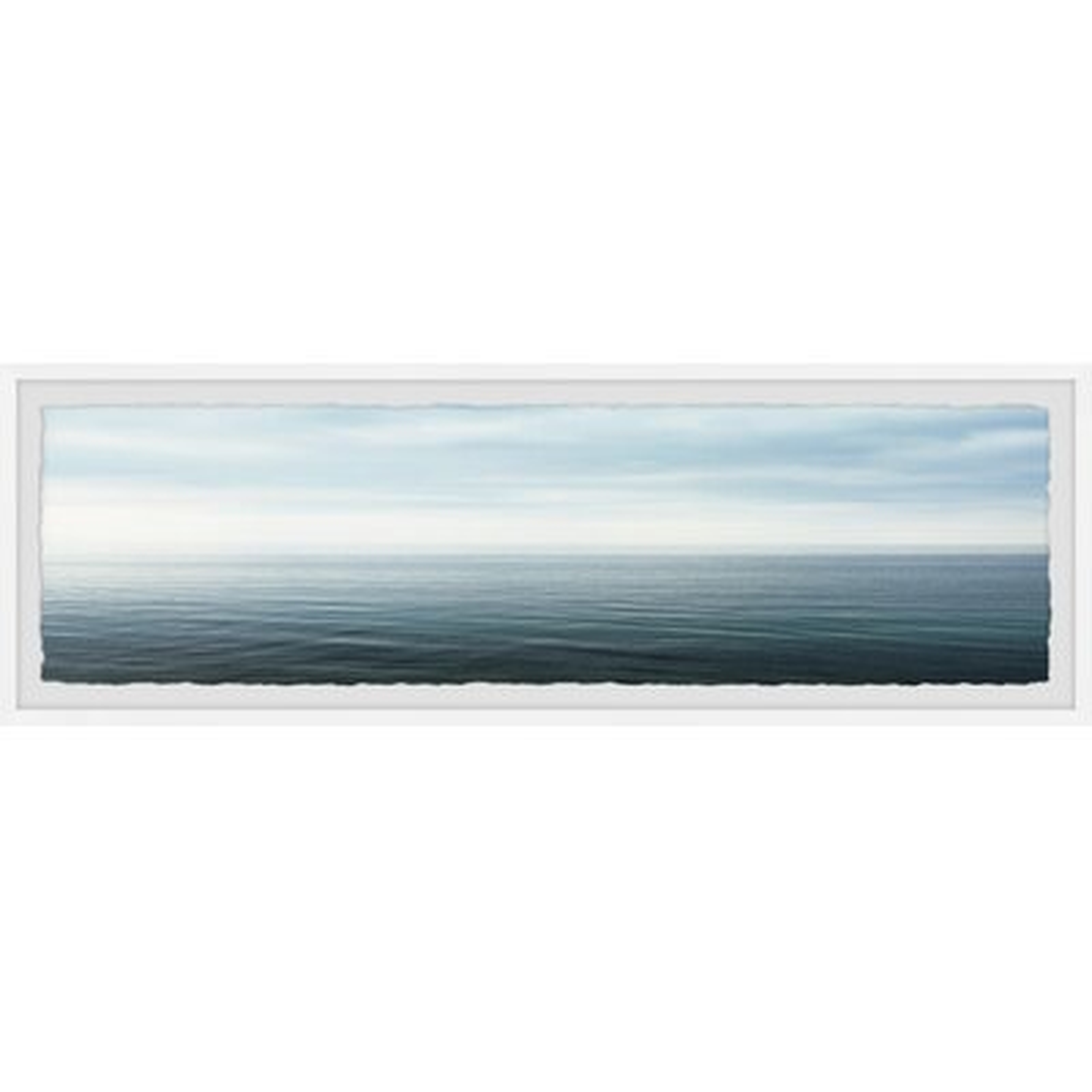 Sea Infinity' - Picture Frame Panoramic Photograph Print on Paper - Wayfair