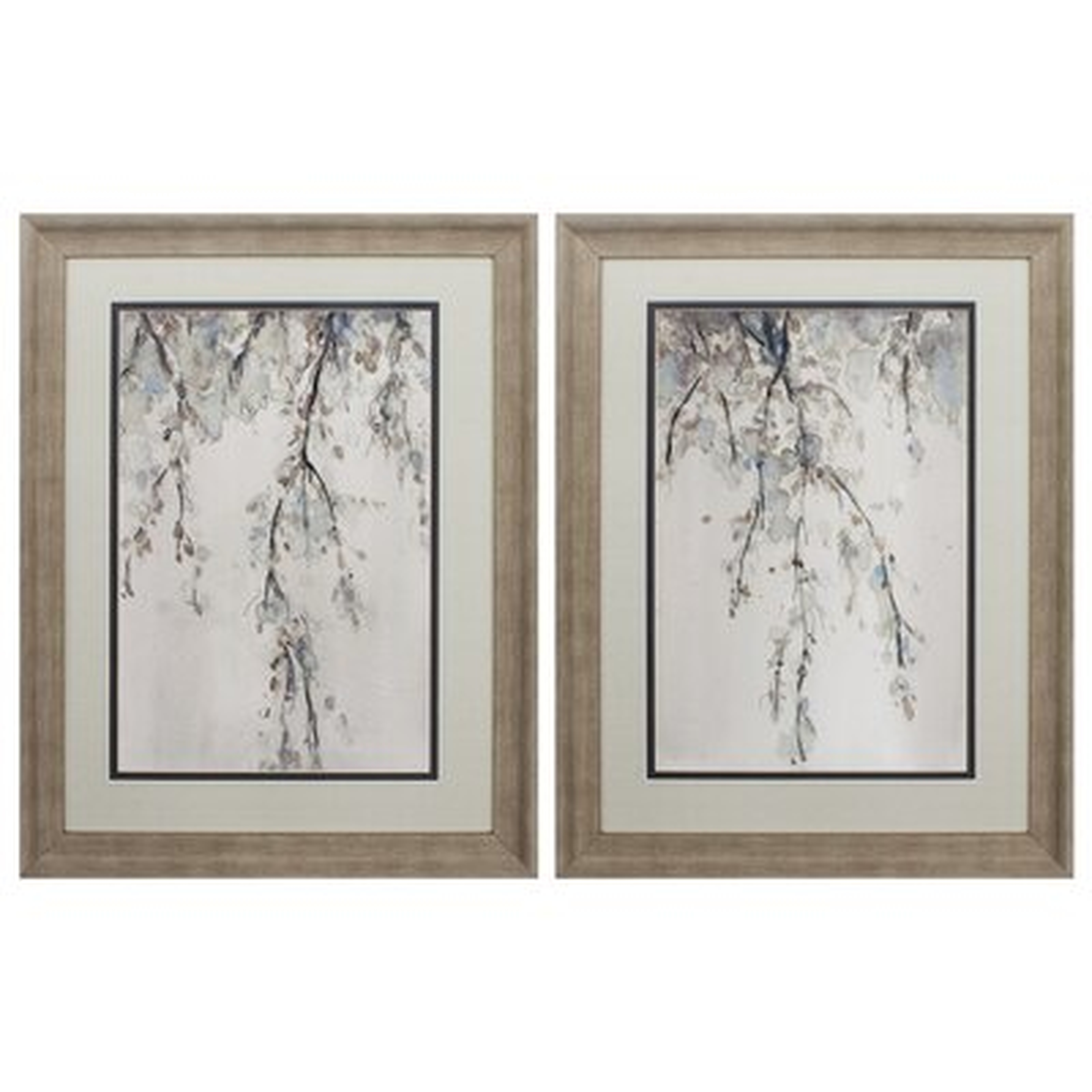 Casual Shade - 2 Piece Picture Frame Painting Print Set - Wayfair