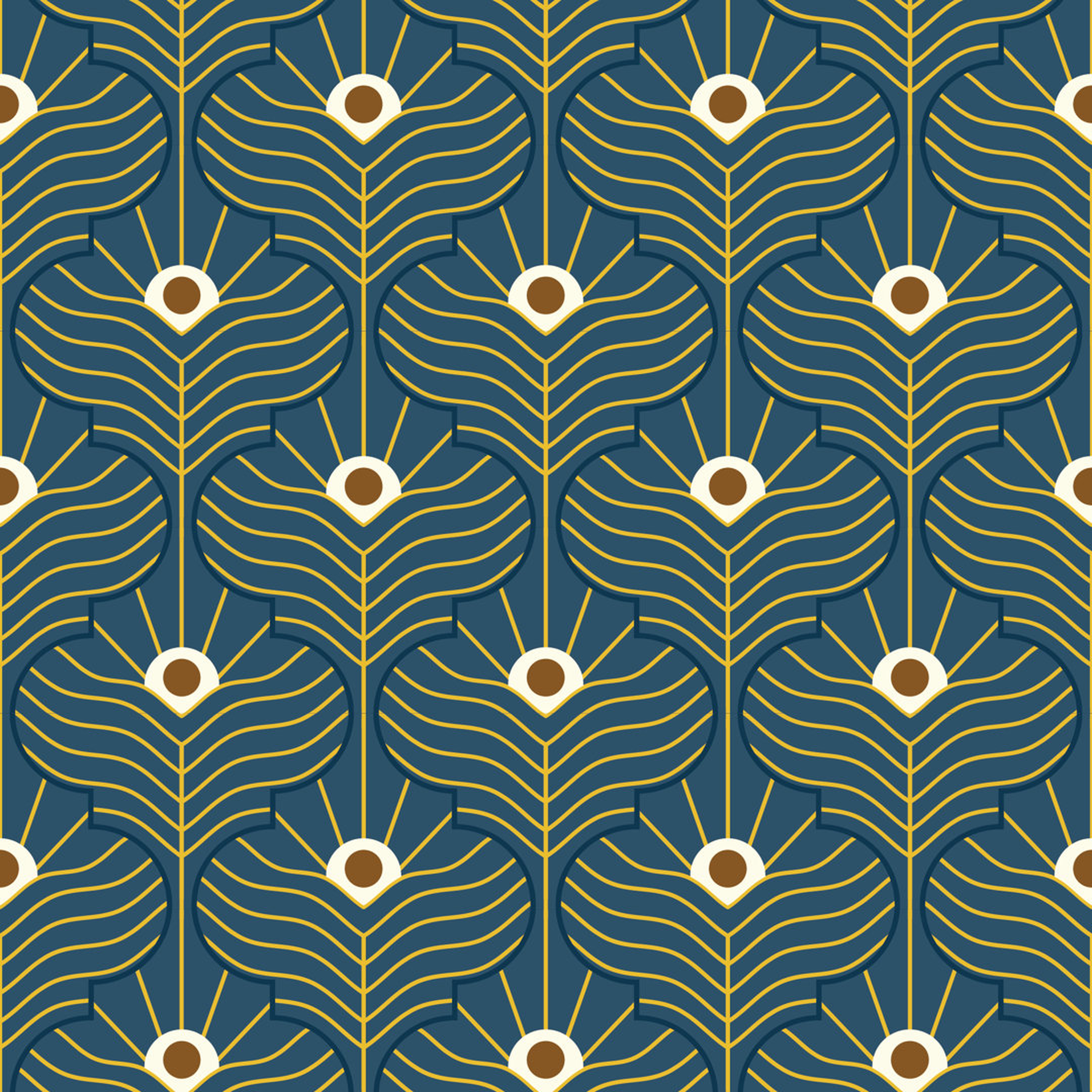 Mitchell Black Moroccan Peacock 10' L x 24"" W Wallpaper Roll - Perigold