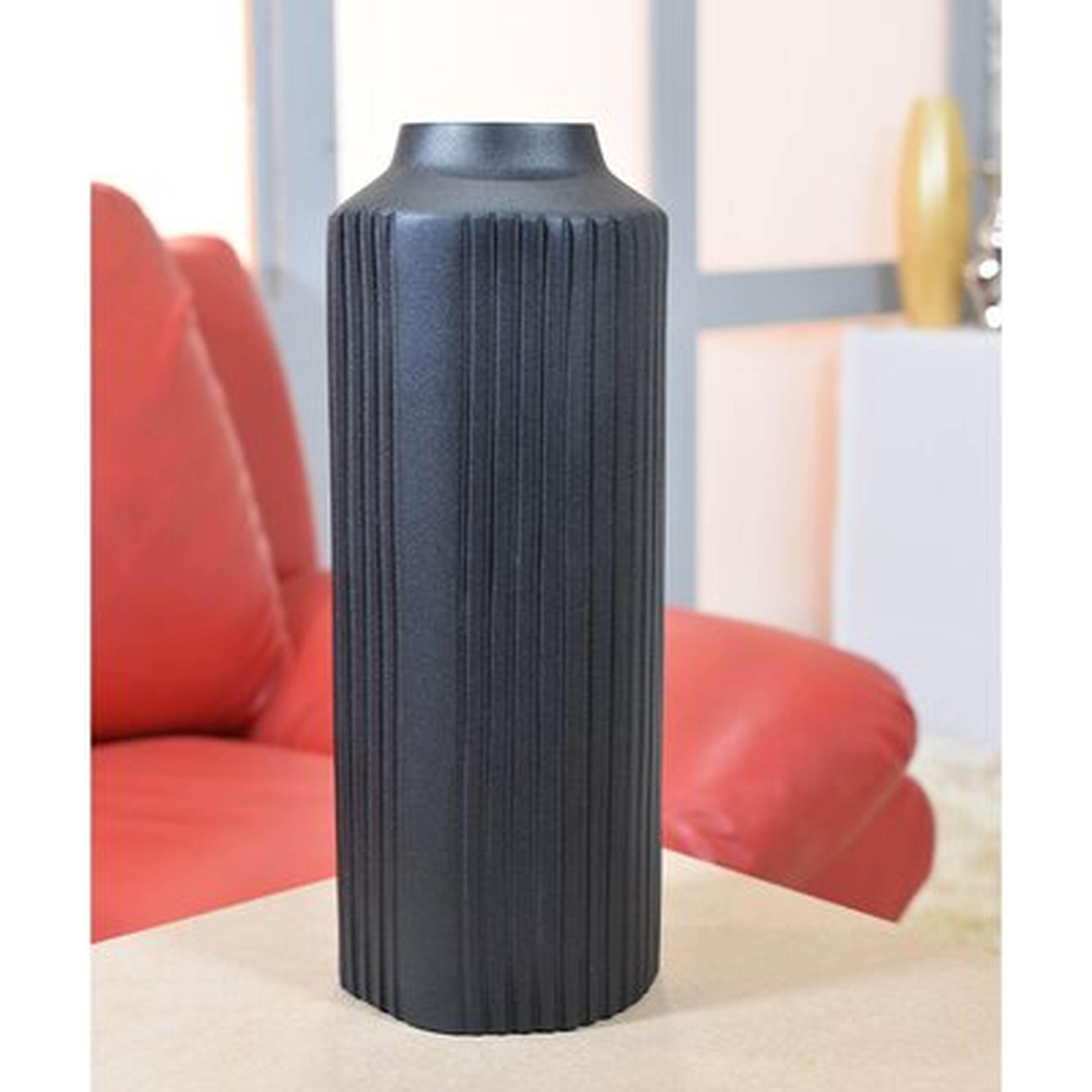 Durke Indoor / Outdoor Metal Table Vase - Wayfair