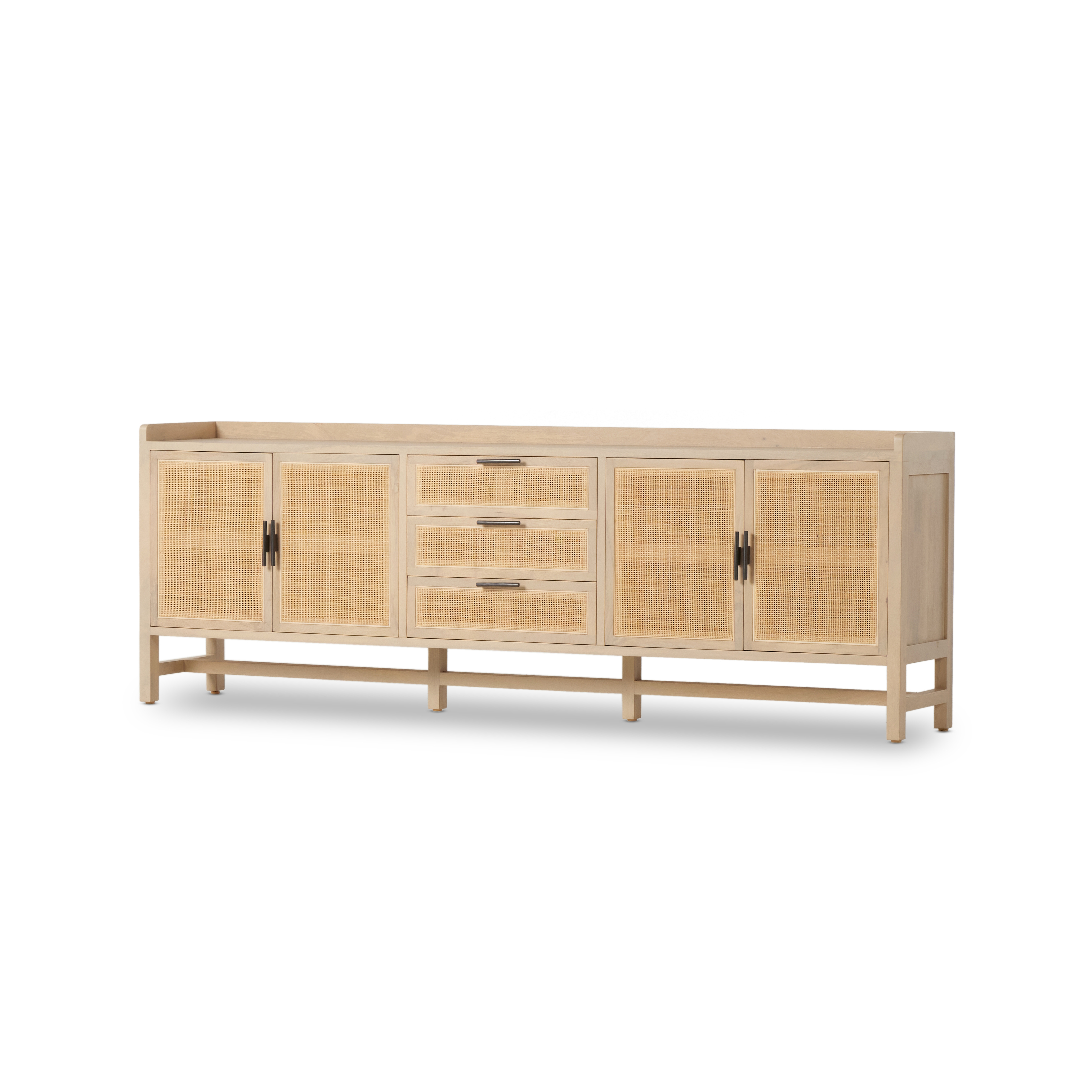 Caprice 96" Sideboard-Natural Mango - Four Hands