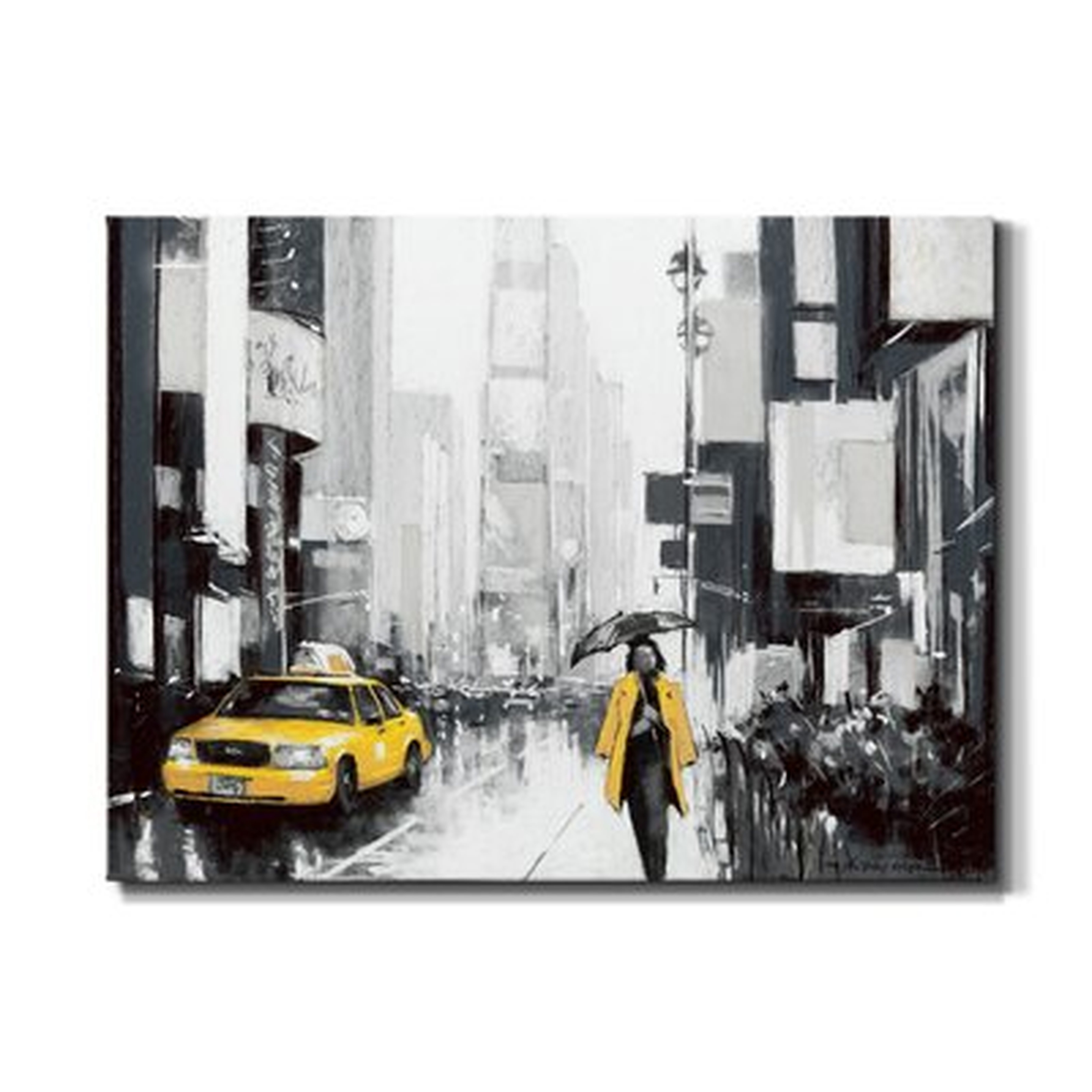 New York City II - Wrapped Canvas Print - Wayfair