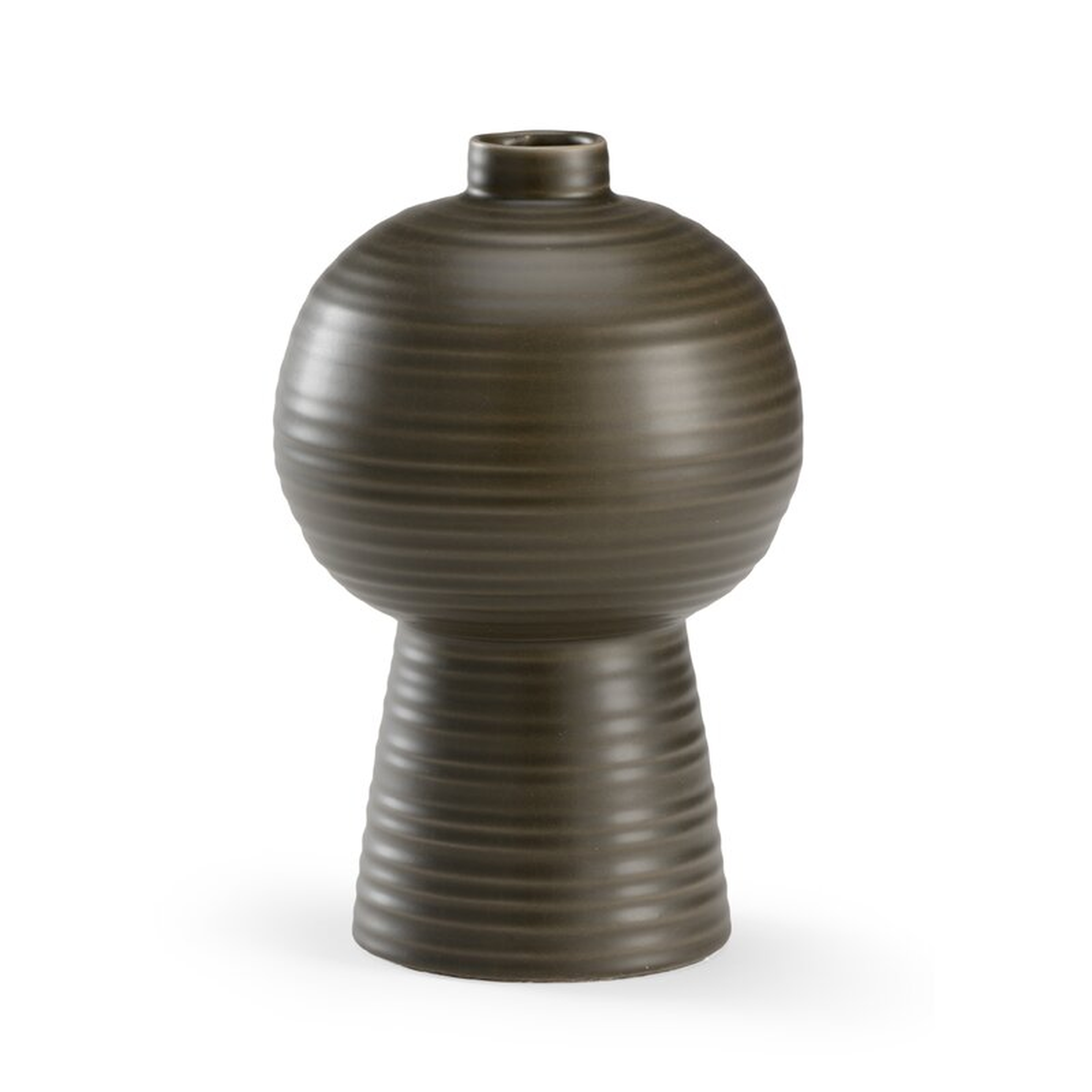 Wildwood Koota Table Vase Color: Pepper, Size: 12" H x 6" W x 6" D - Perigold