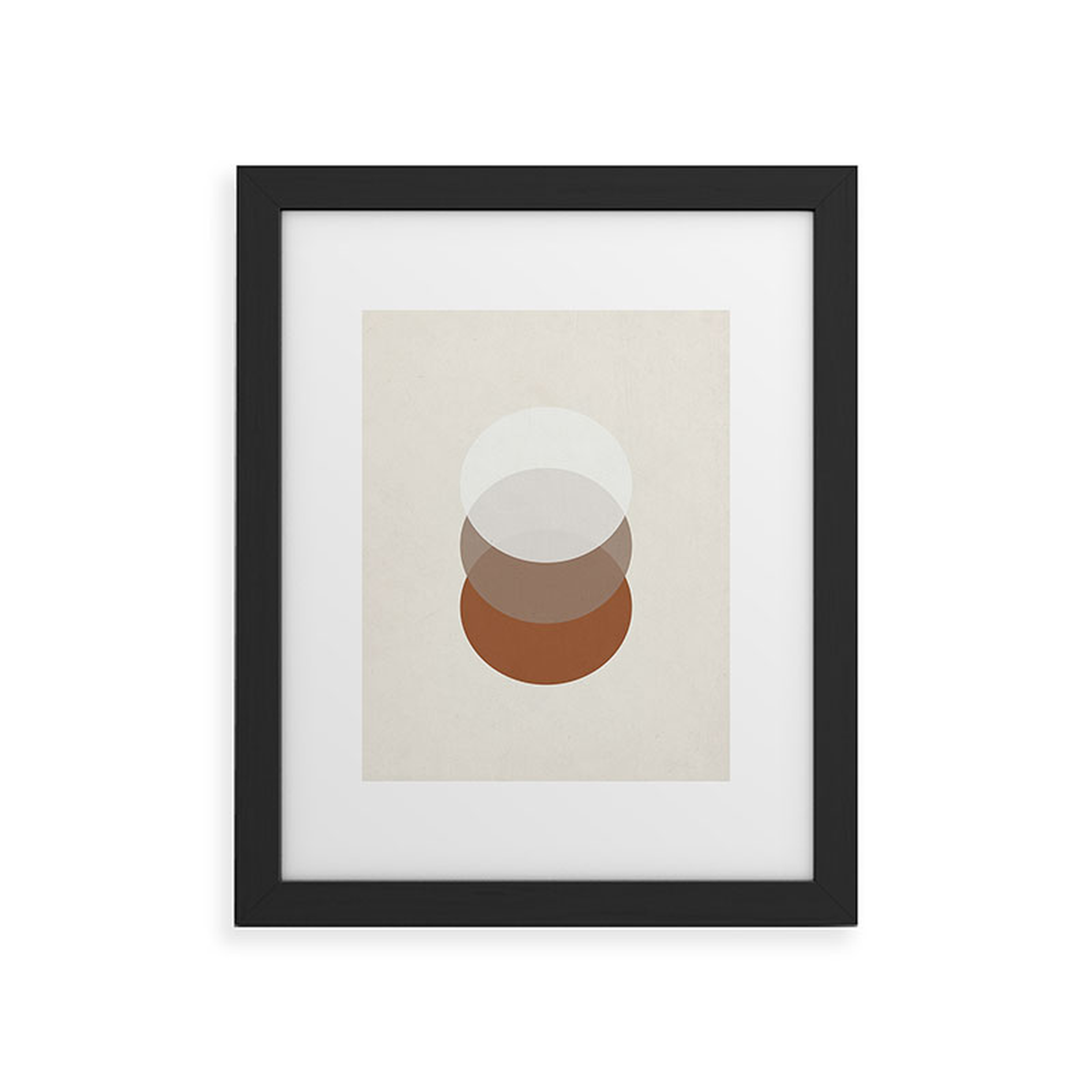 Orbit 005 by Rose Beck - Framed Art Print Classic Black 16" x 20" - Deny Designs