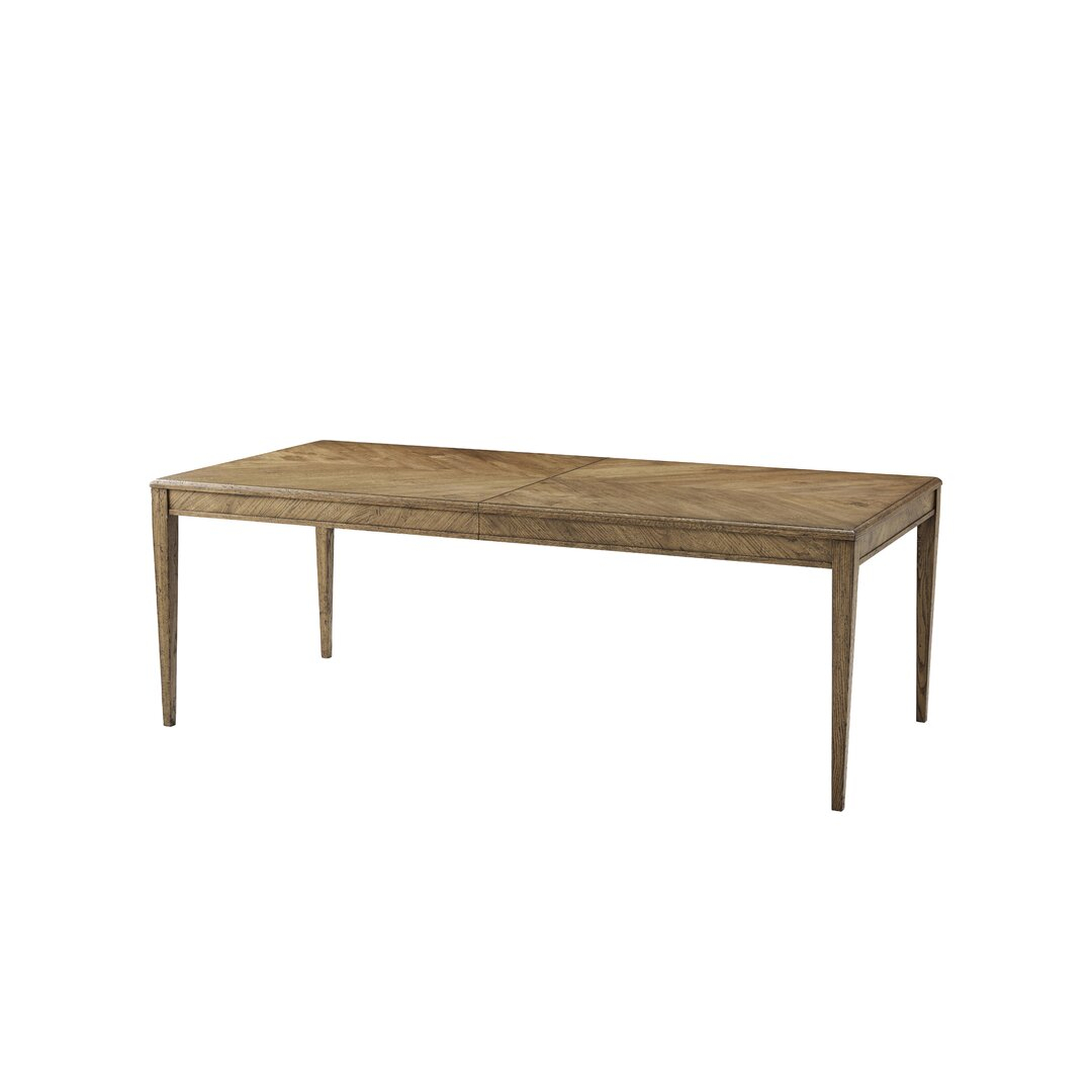Theodore Alexander NOVA Extendable Solid Oak Dining Table - Perigold