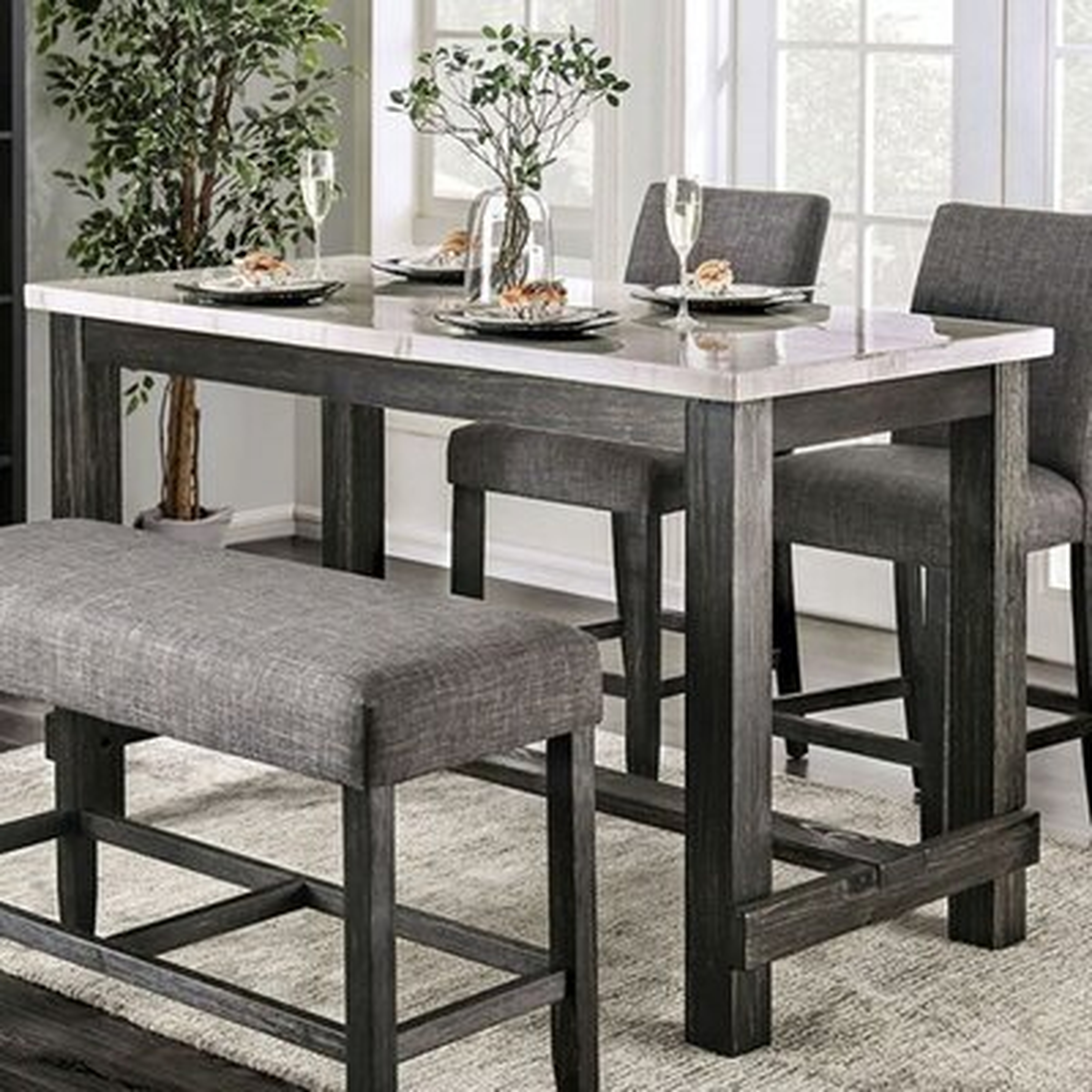 Courtright 6 - Person Dining Set - Wayfair