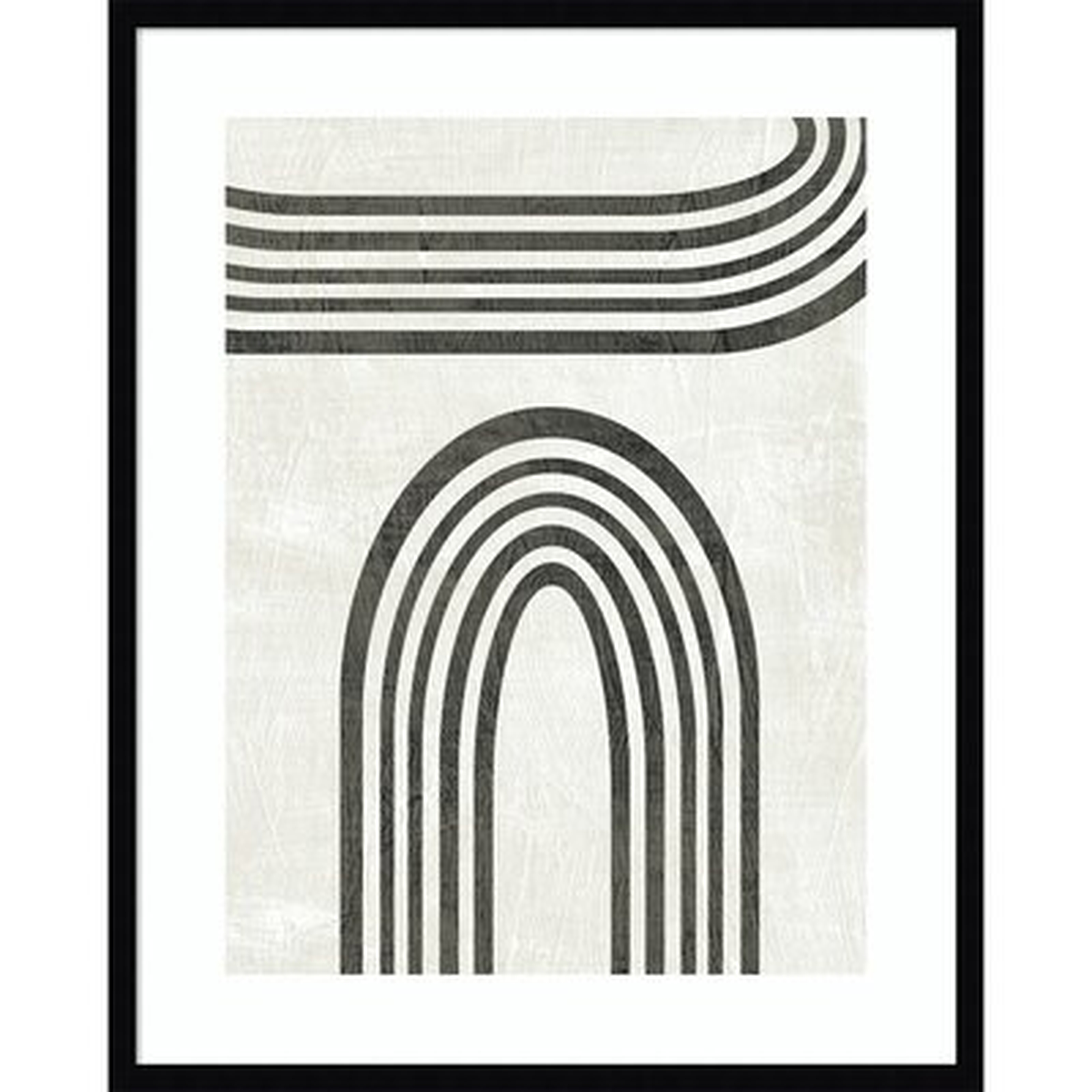 Modern Arc III by June Erica Vess - Picture Frame Painting Print on Paper - Wayfair