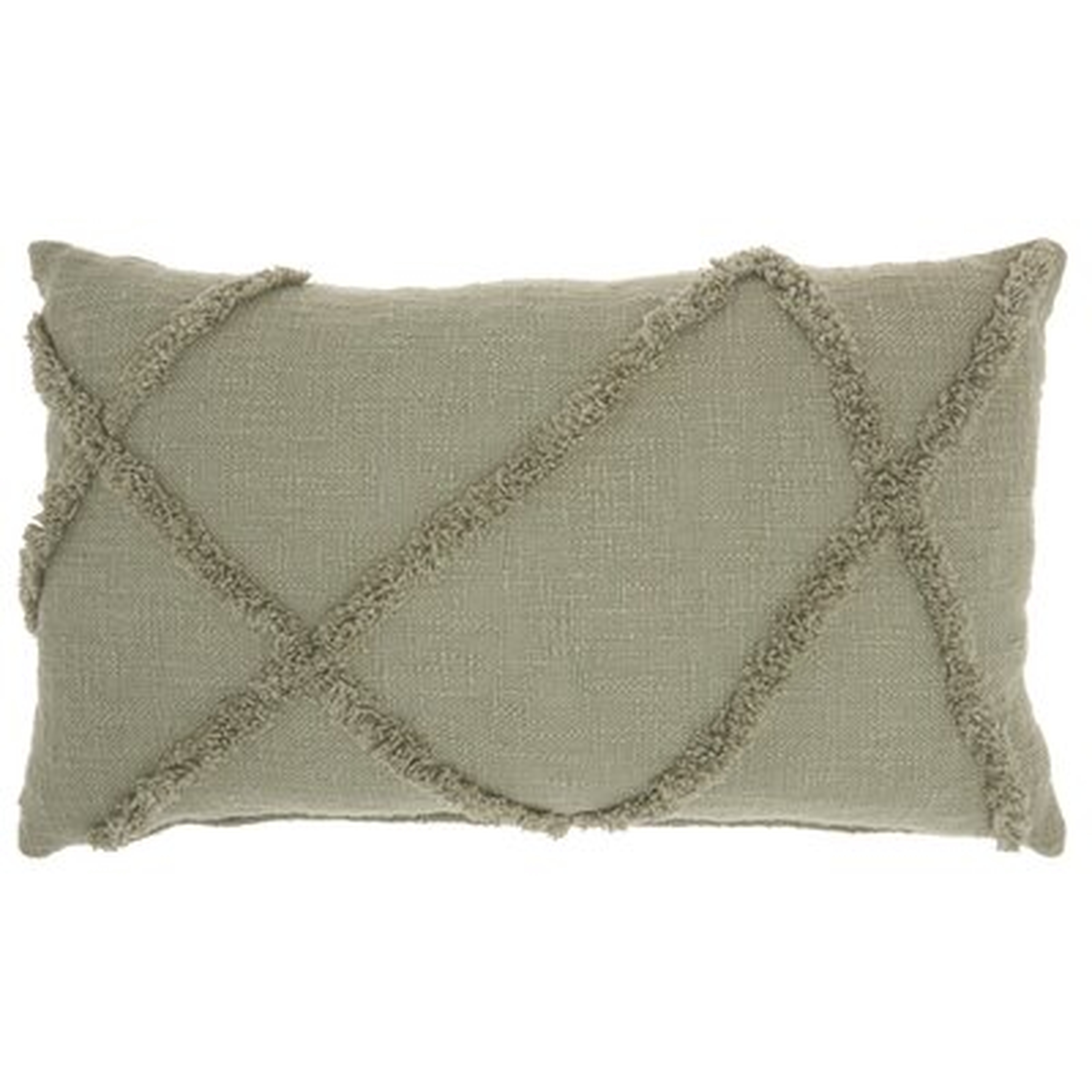 Remi Cotton Abstract Lumbar Pillow - AllModern