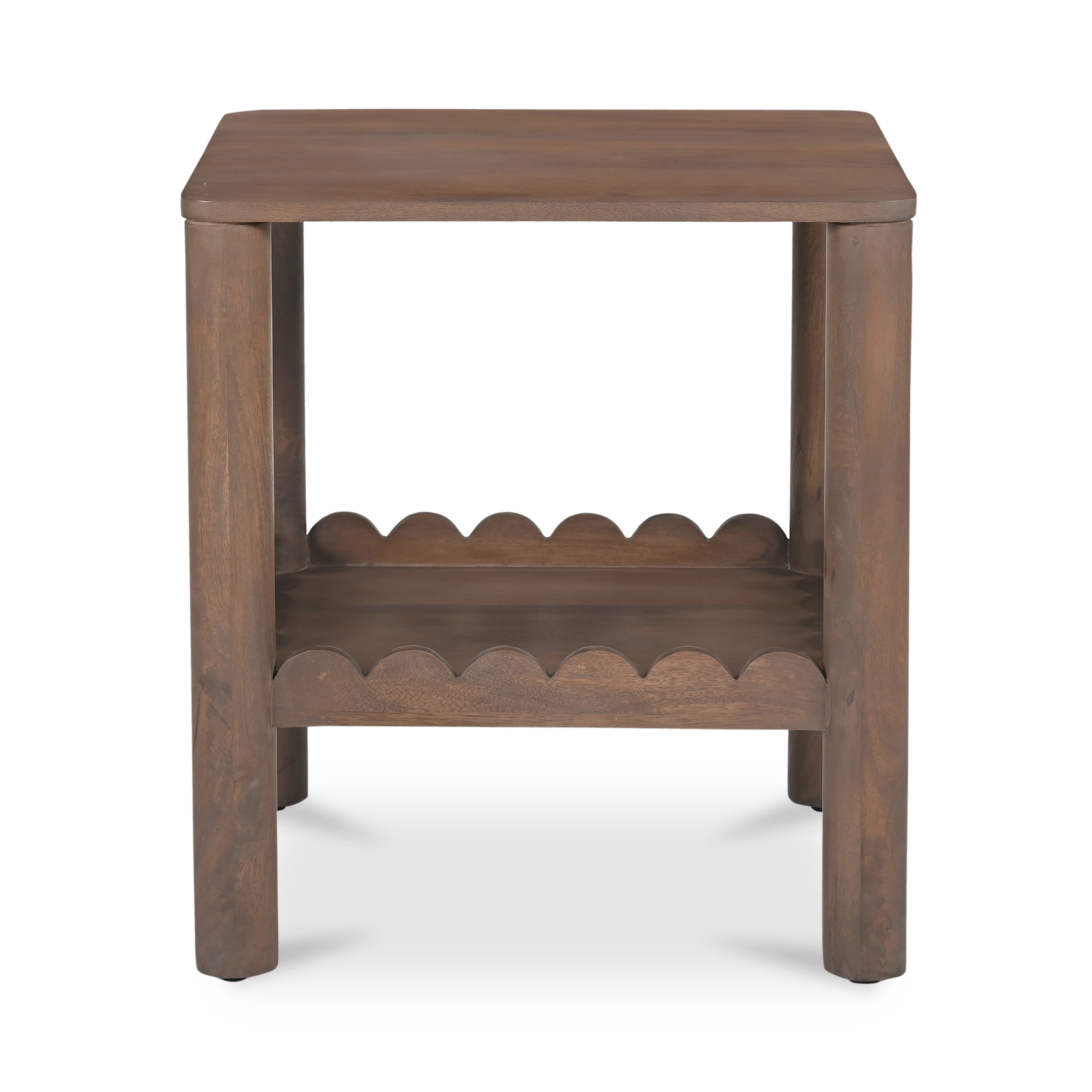 Wiley Side Table Vintage Brown - Moes Home Collection
