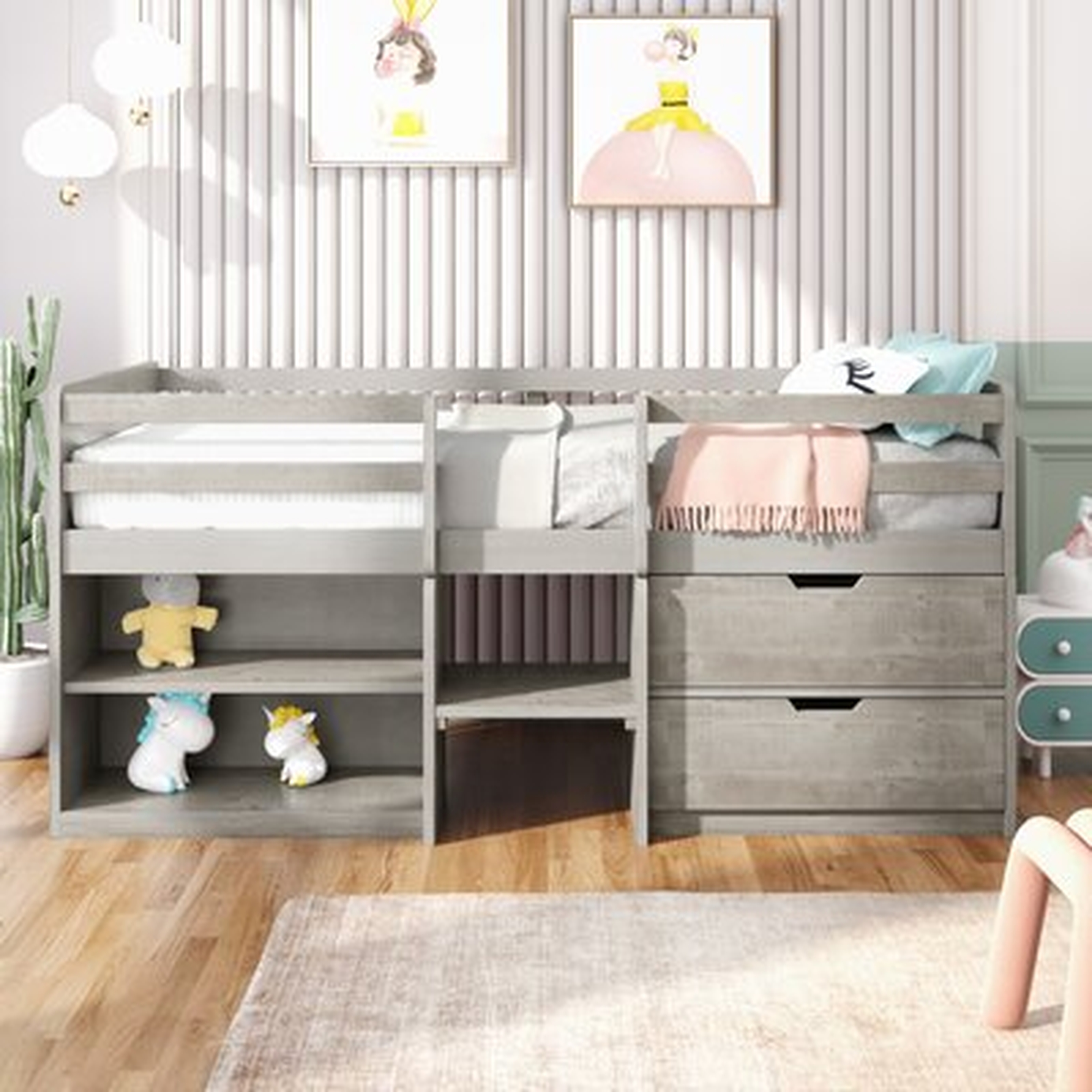 Alivio Twin Storage Platform Bed - Wayfair