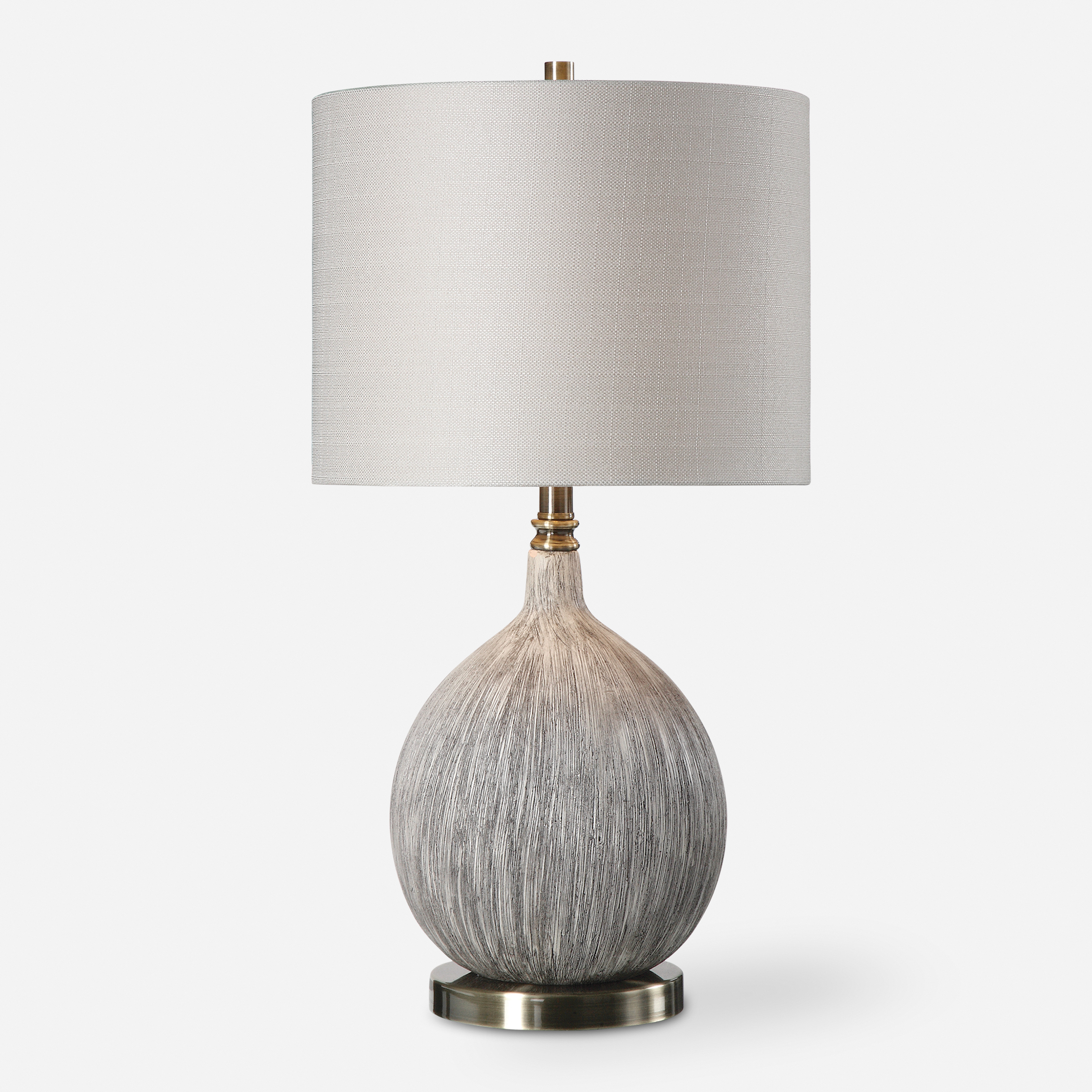 Hedera Textured Ivory Table Lamp - Uttermost