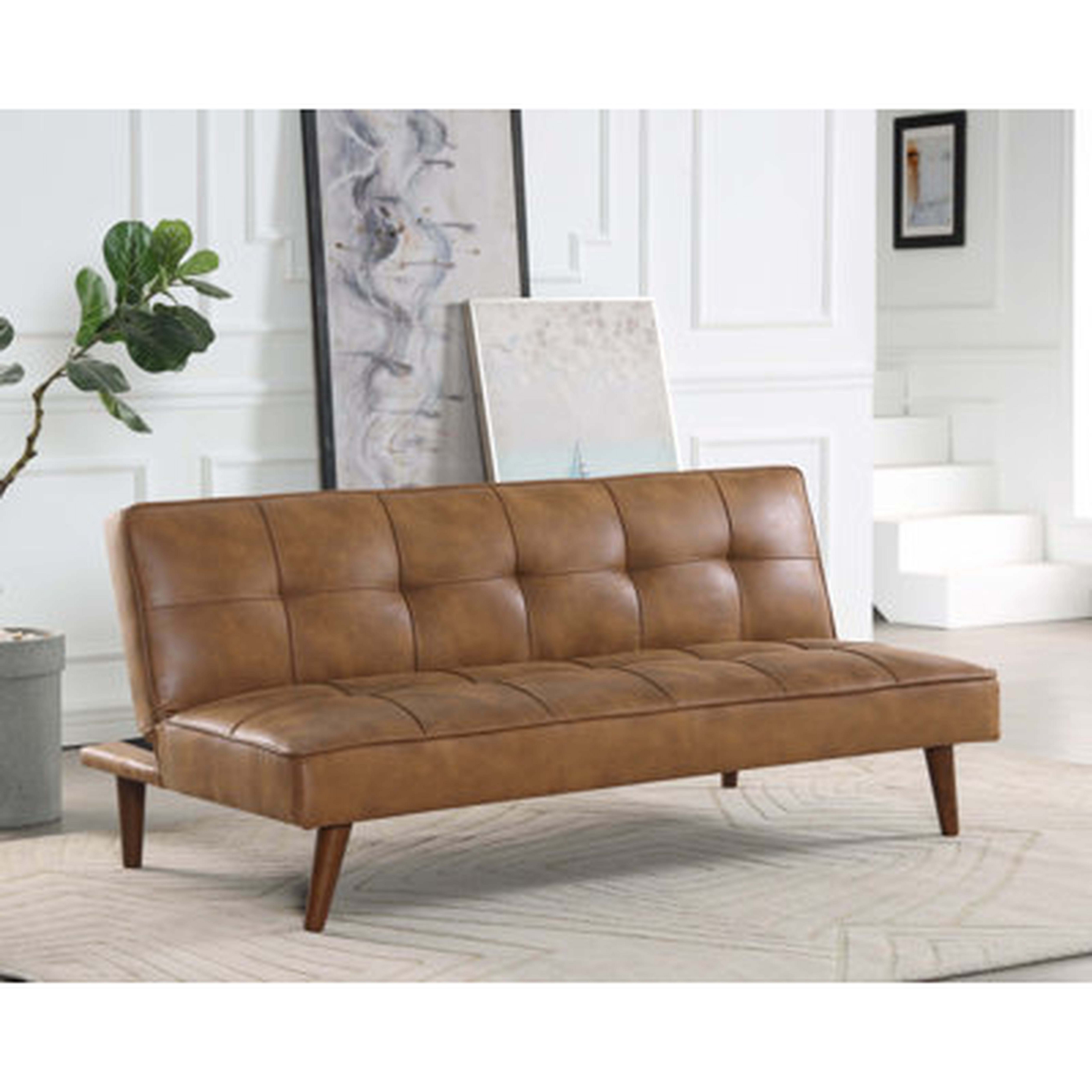 Ezmee 66.1" Armless Sofa Bed Sofa - Wayfair
