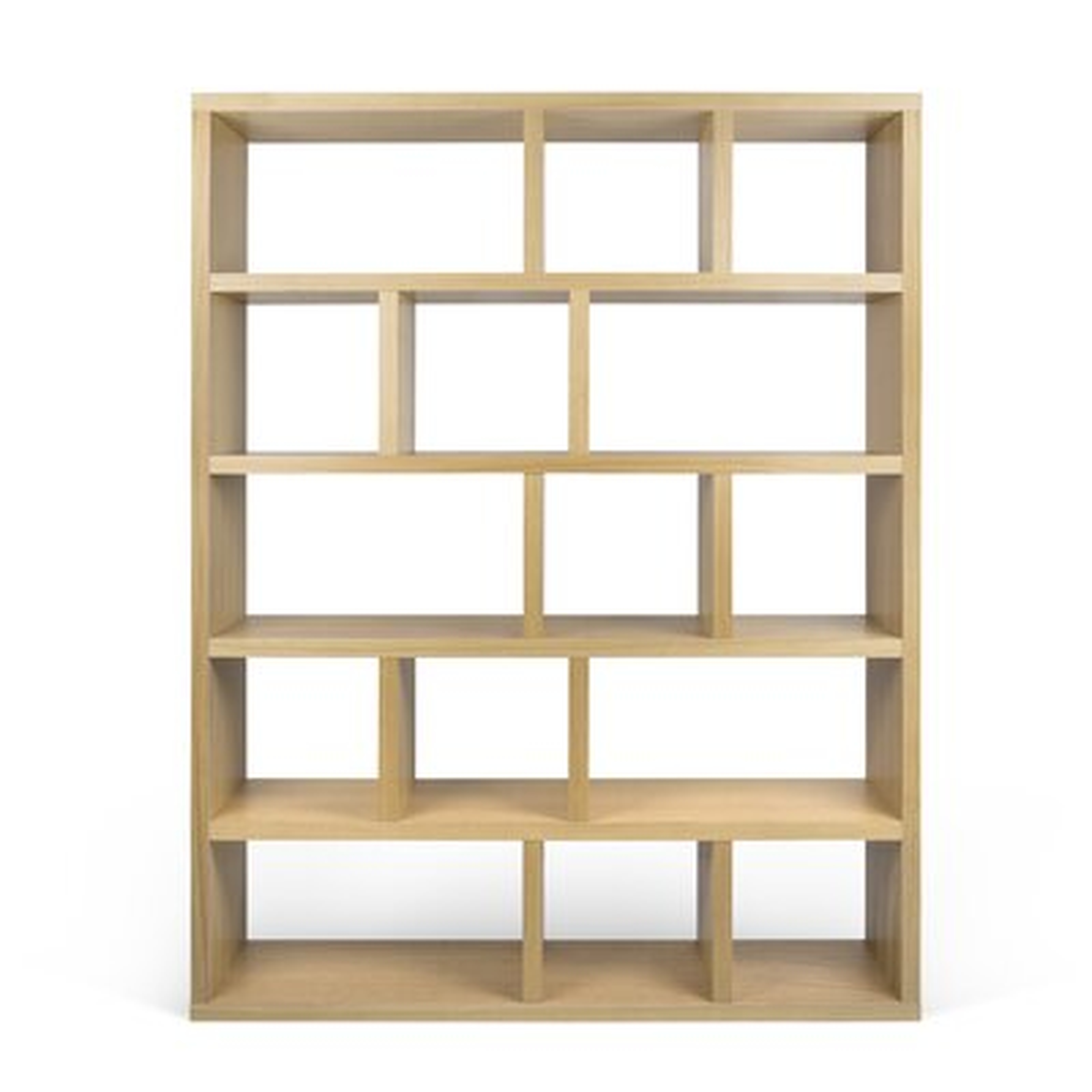 Cadia Geometric Bookcase - Wayfair