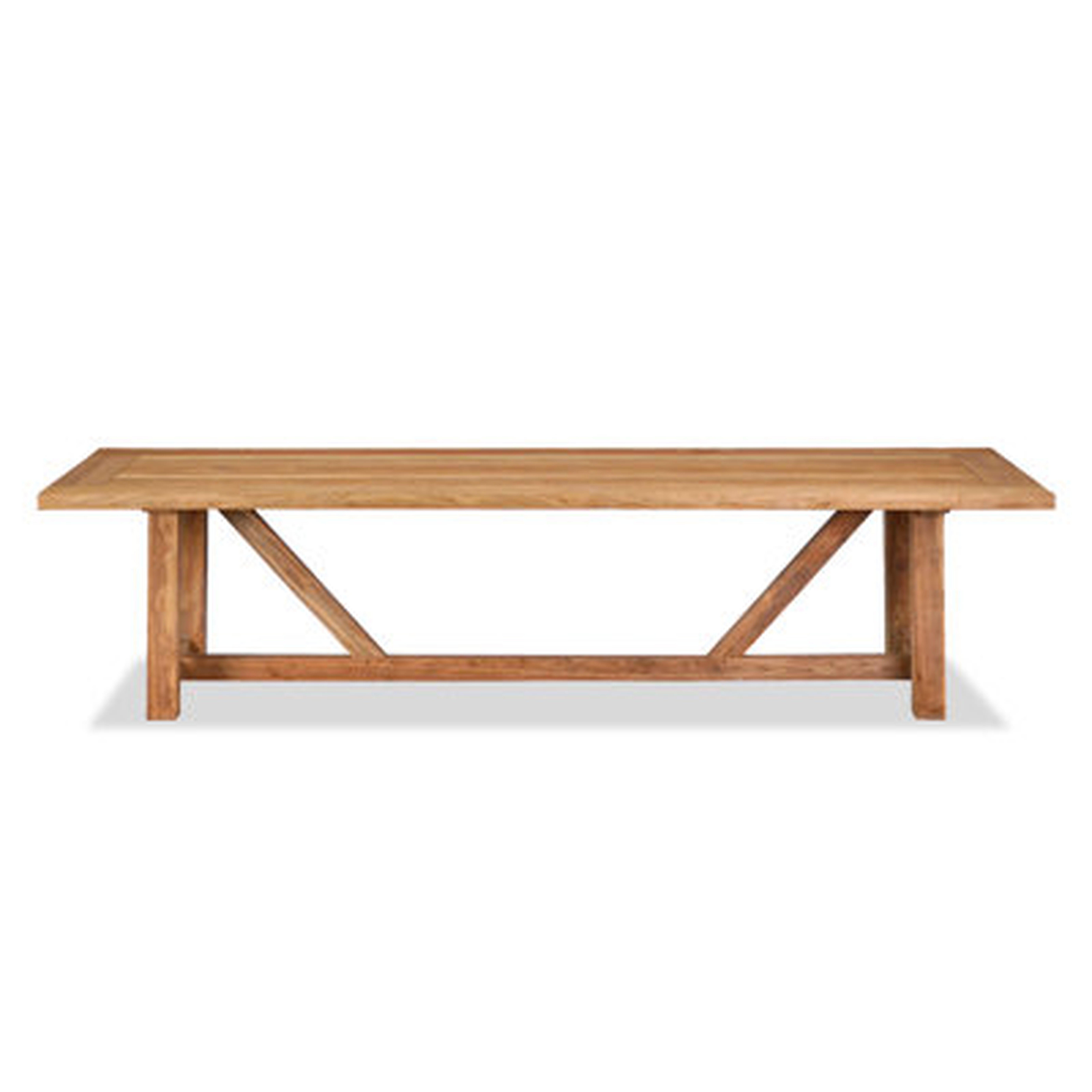 Paisley Teak Dining Table - Birch Lane