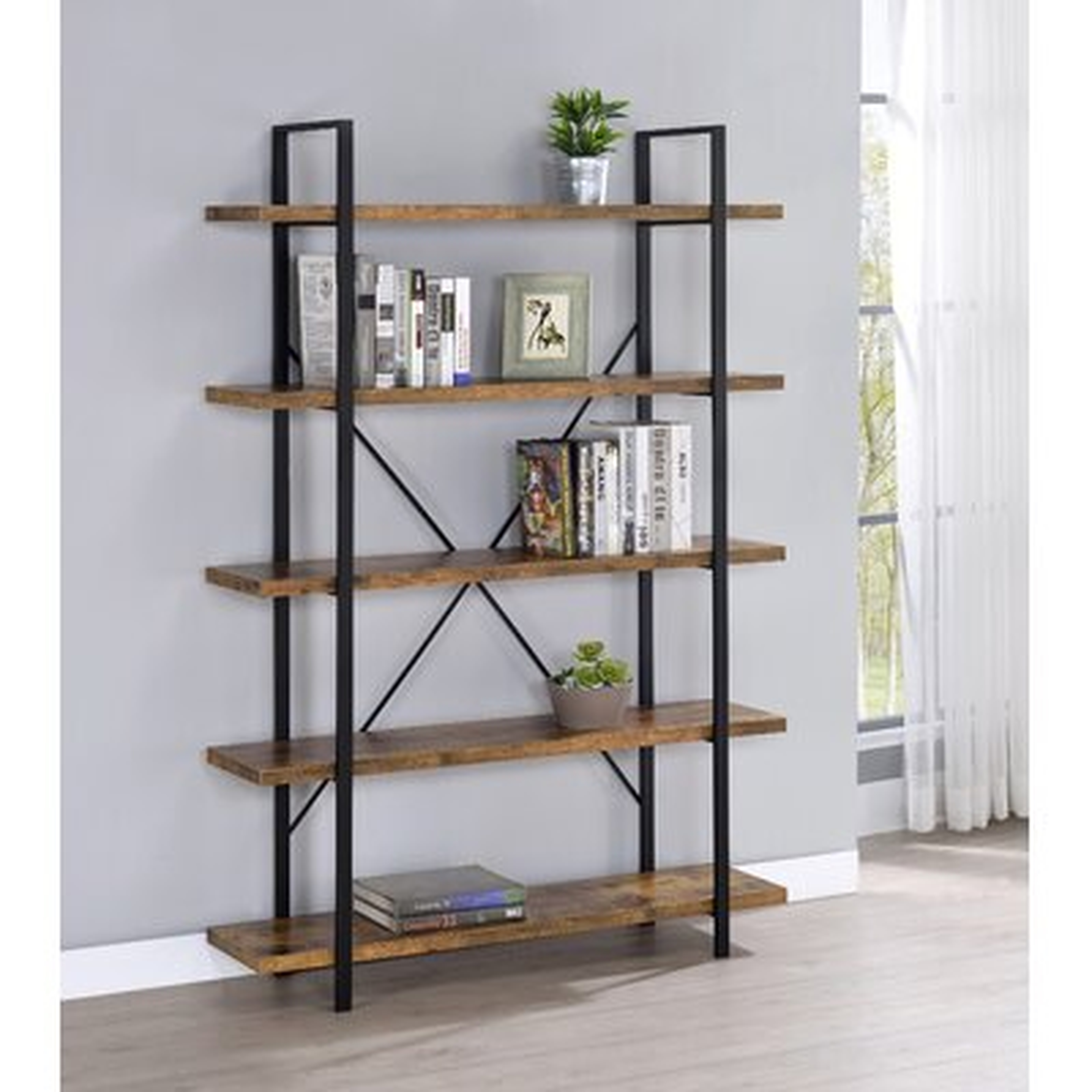 5-Shelf Bookcase - Wayfair
