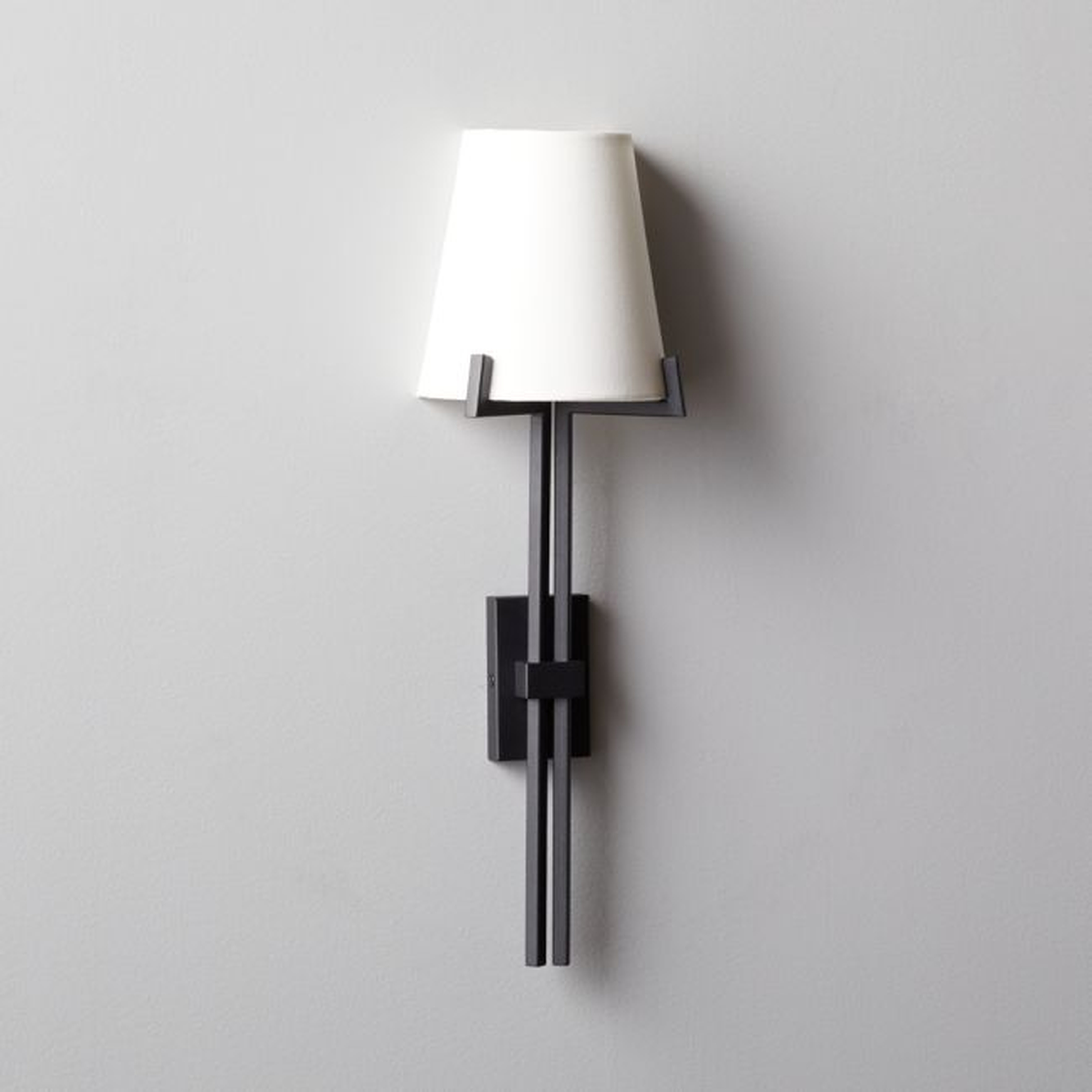 Ornado Black Wall Sconce - CB2