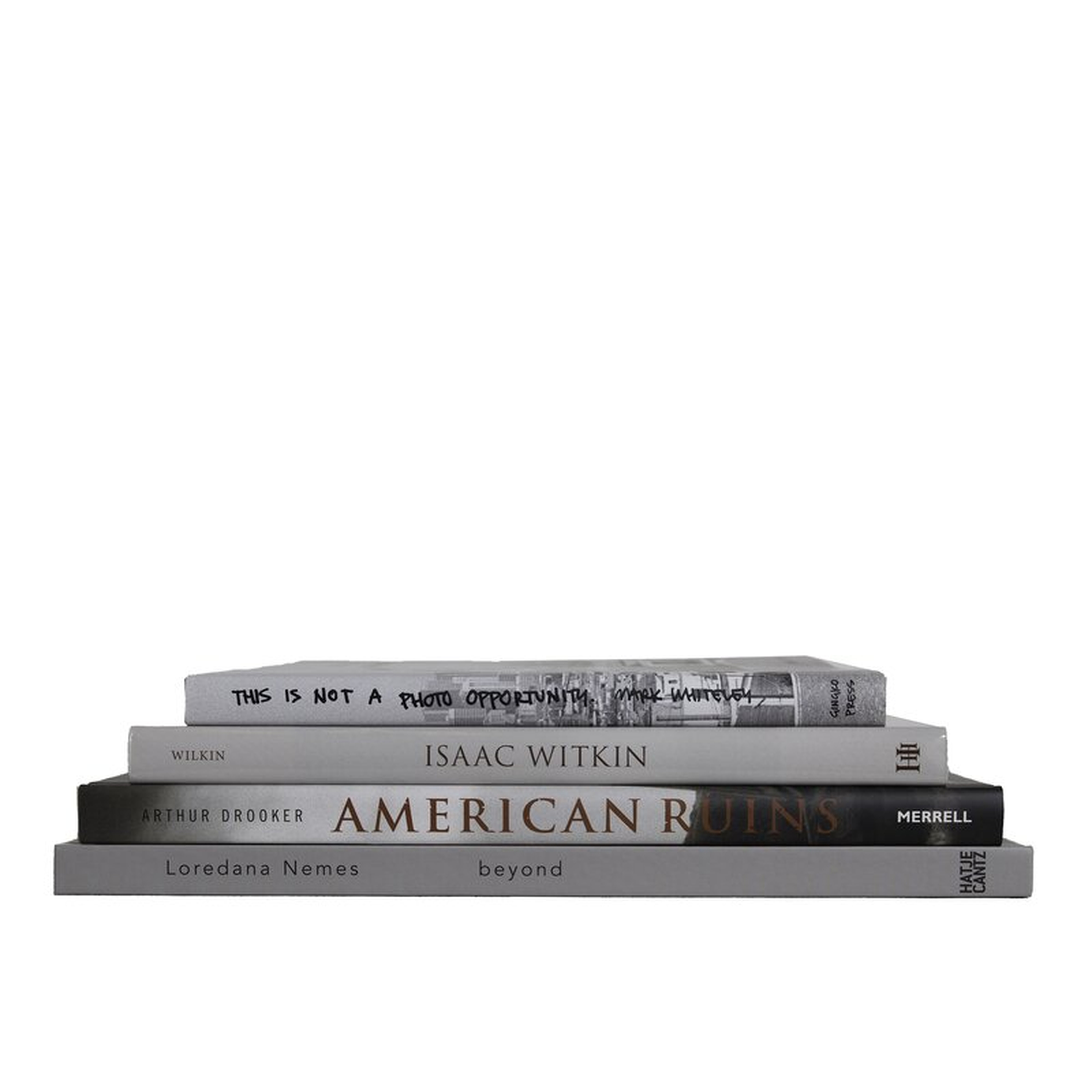 Booth & Williams 4 Piece Authentic Coffee Table Limited Modern Smokey Neutrals Colorstak - Perigold