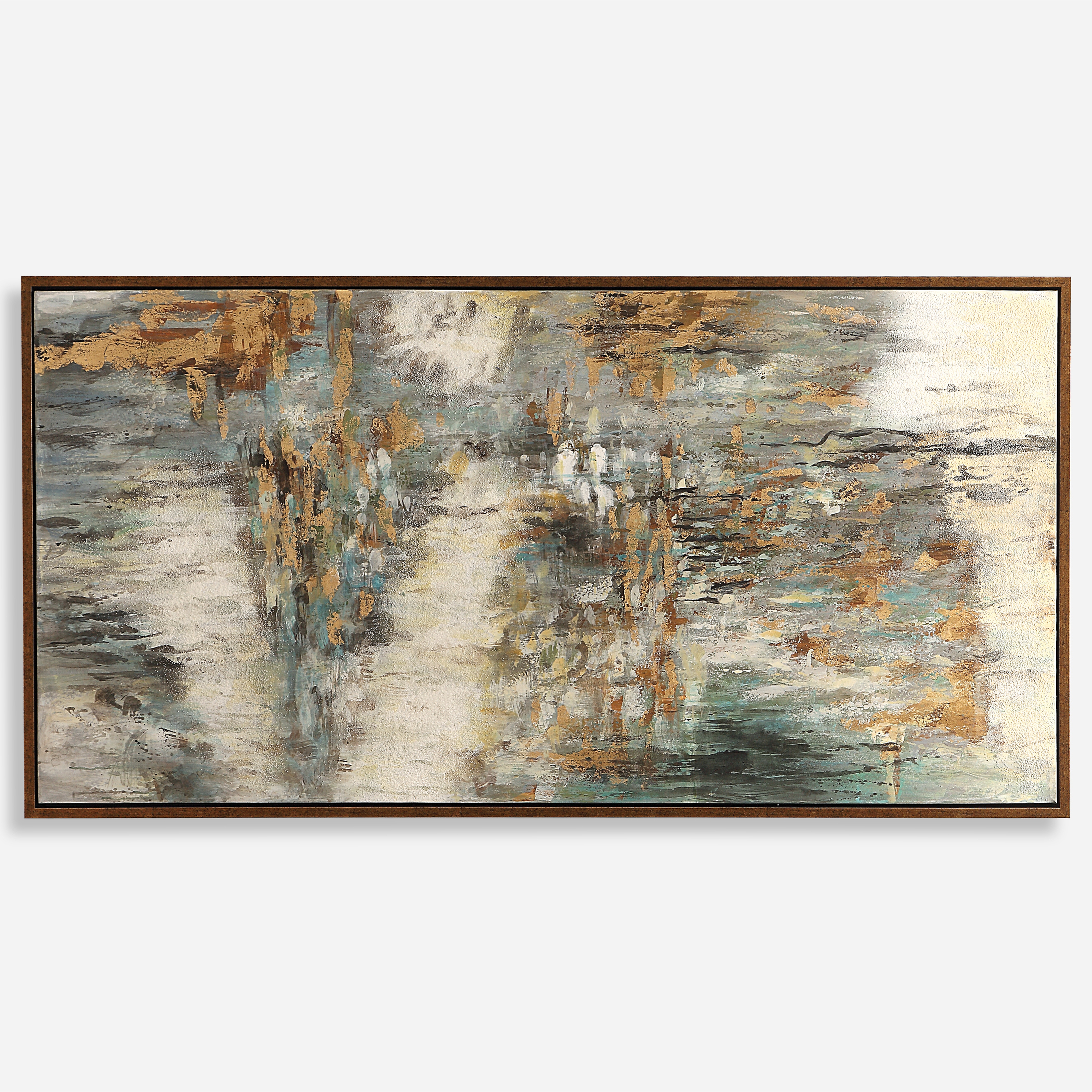 Behind The Falls Abstract Art - Uttermost