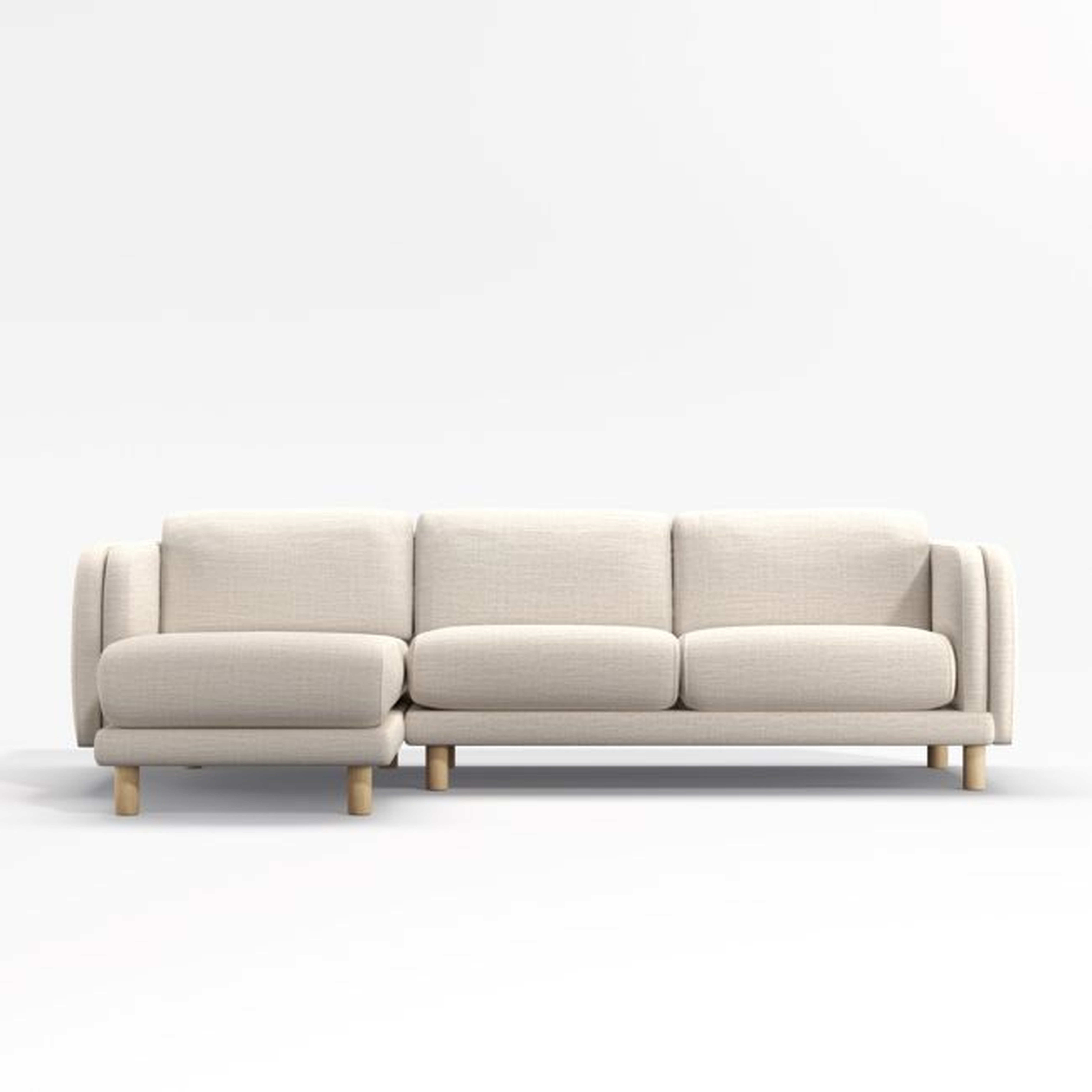 Pershing 2-Piece Chaise Sectional - Crate and Barrel