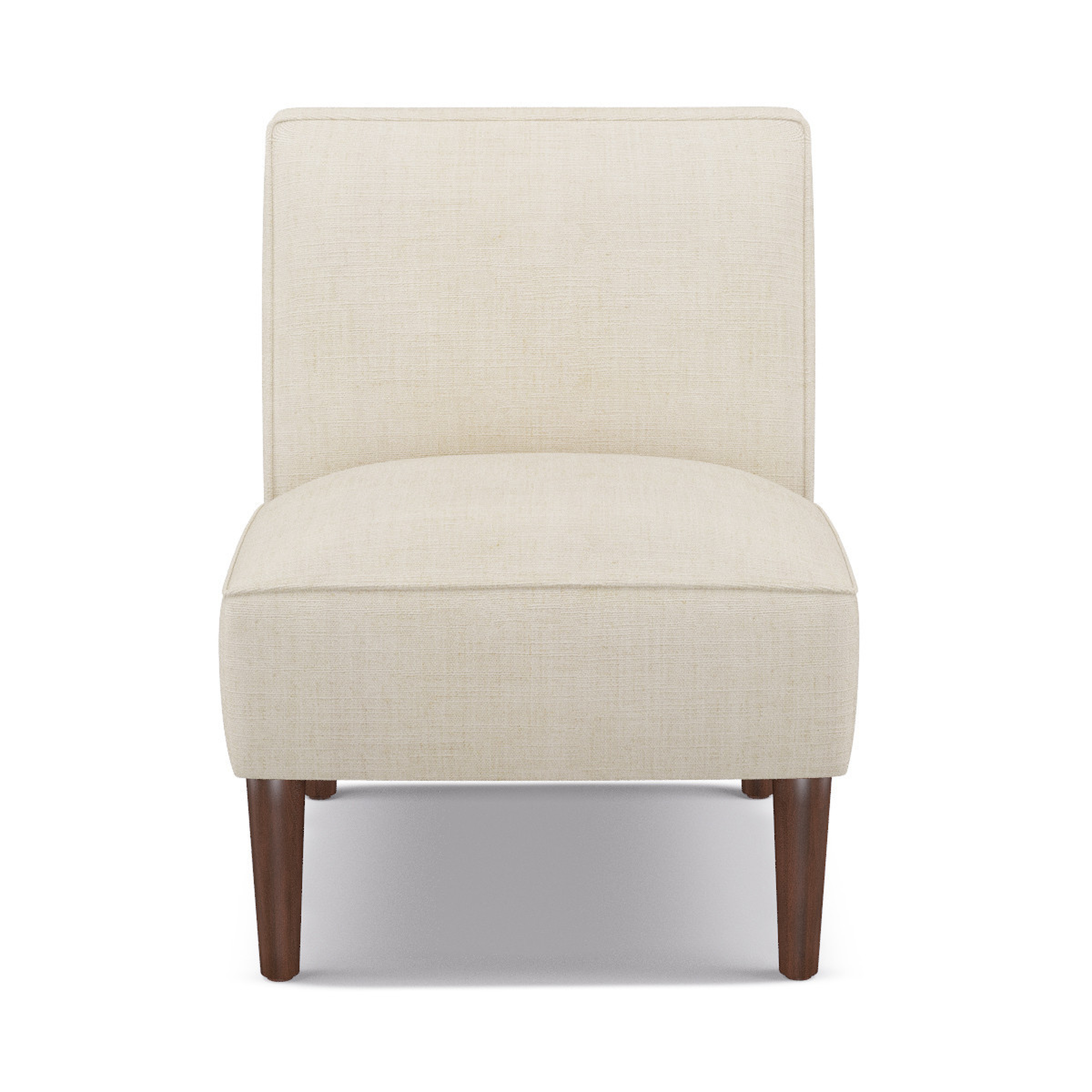 Slipper Chair | Talc Linen - The Inside