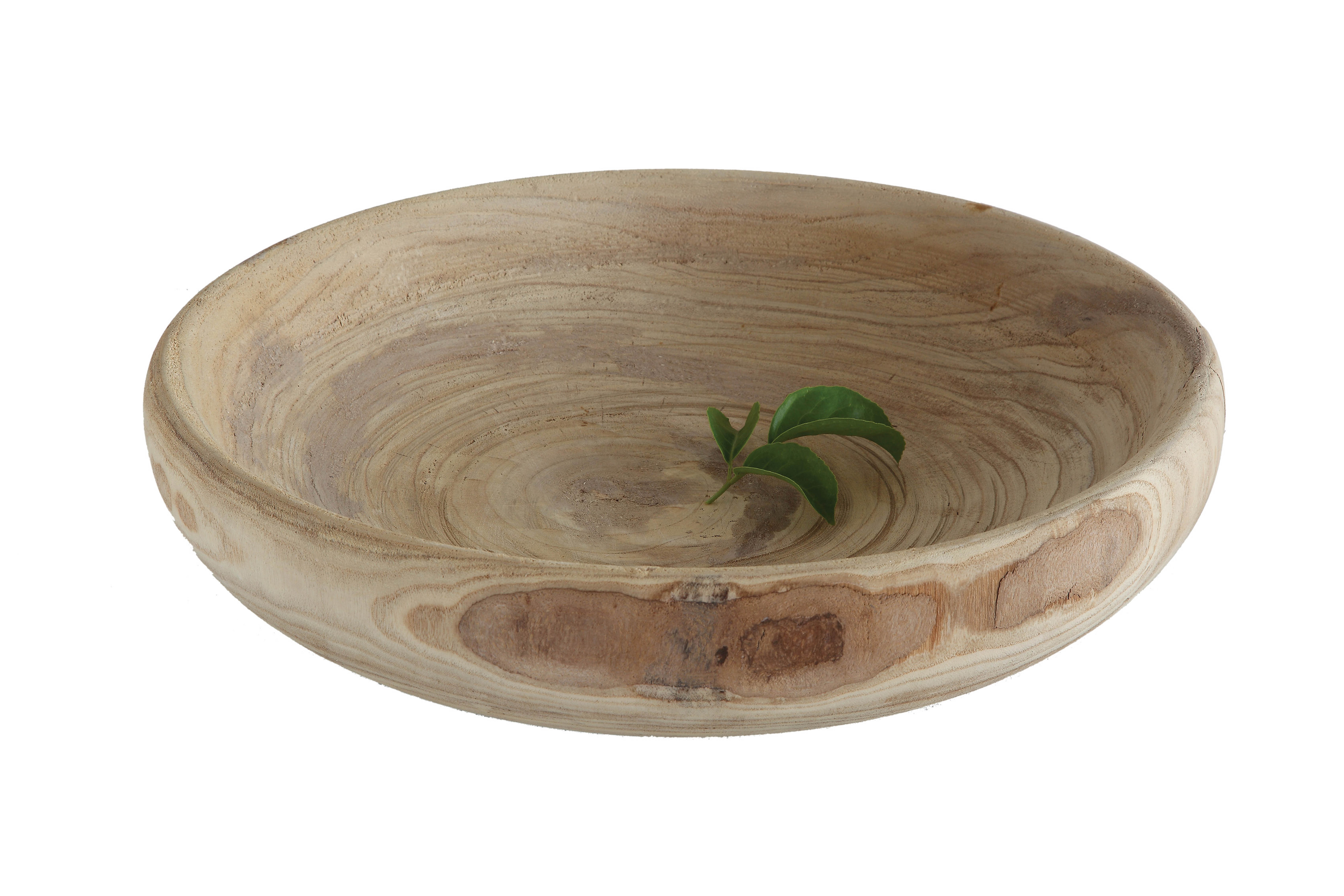 Decorative Paulownia Wood Bowl - Nomad Home