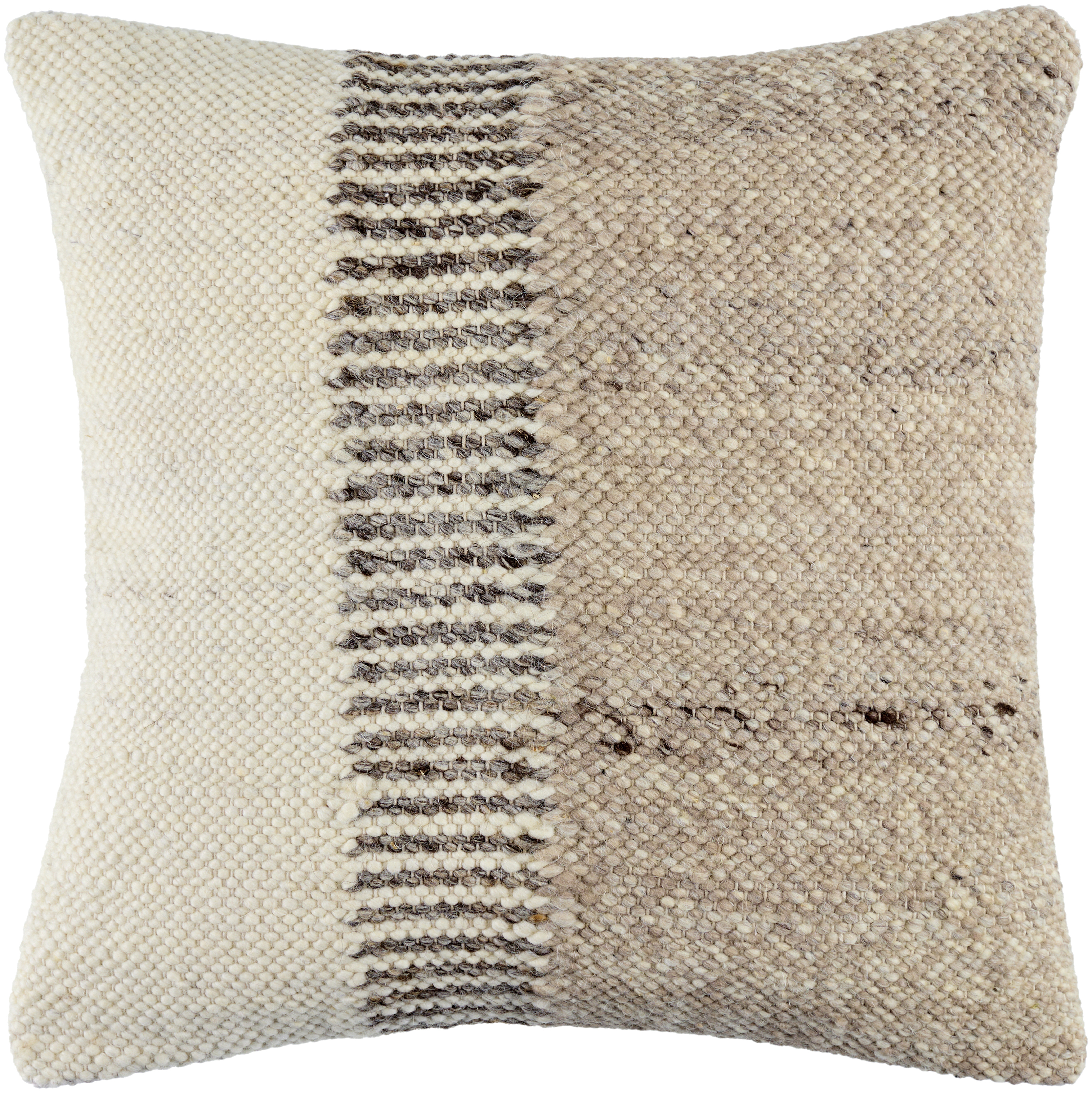 Deccan Traps DTP-005 18"L x 18"W Polyester Filled Pillow - Surya