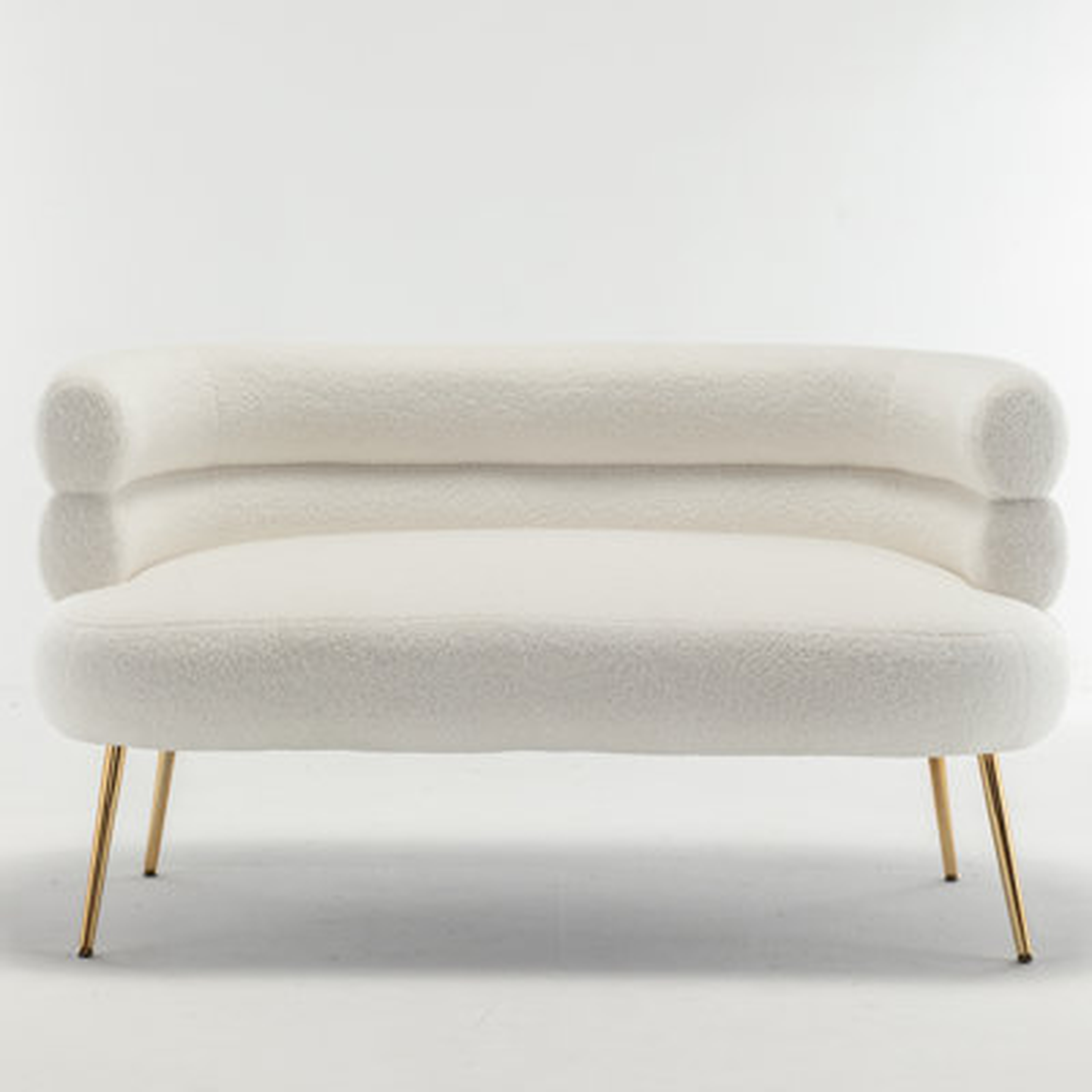 Zubley Round Arm Loveseat - Wayfair