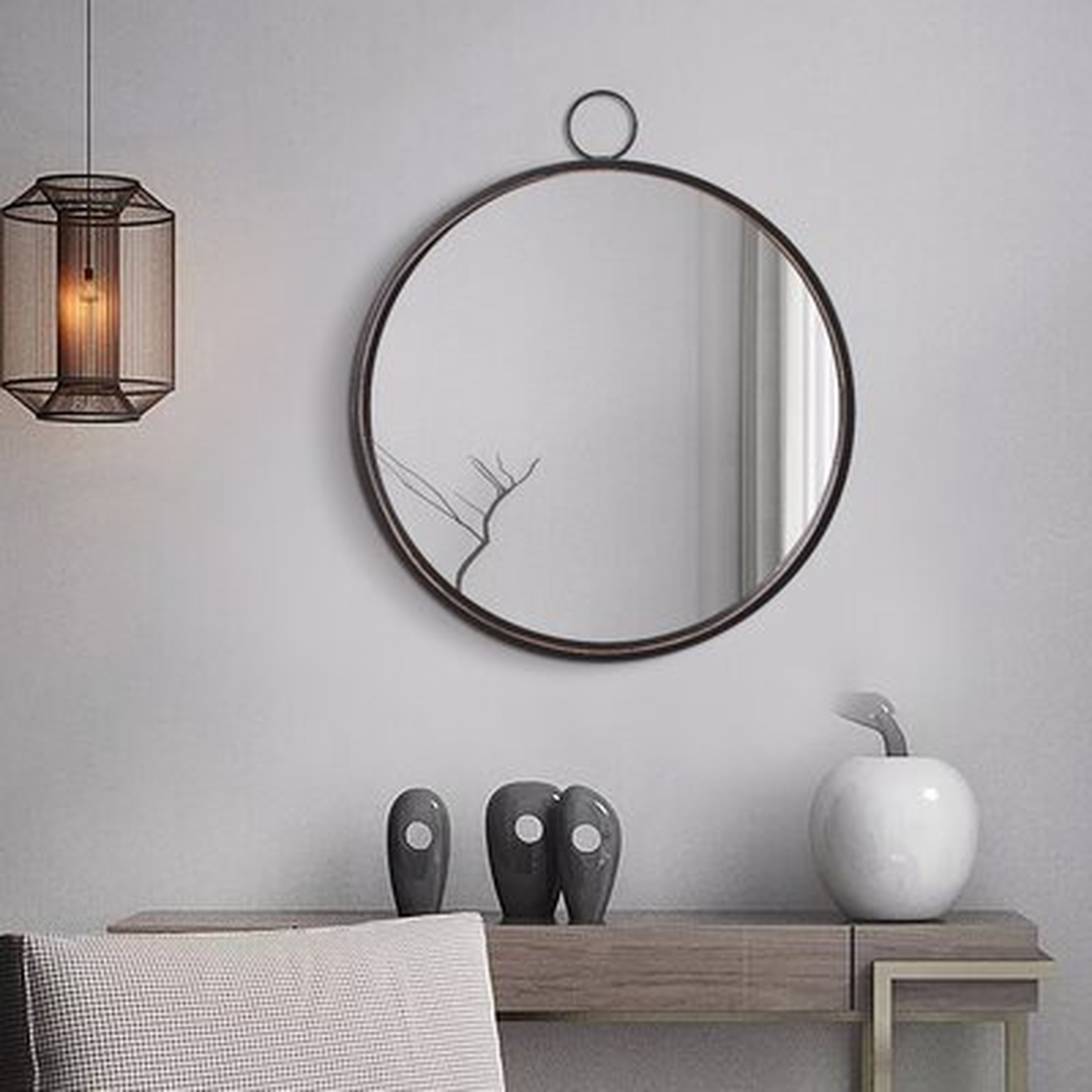 Blouin Distressed Wall Mirror - Wayfair